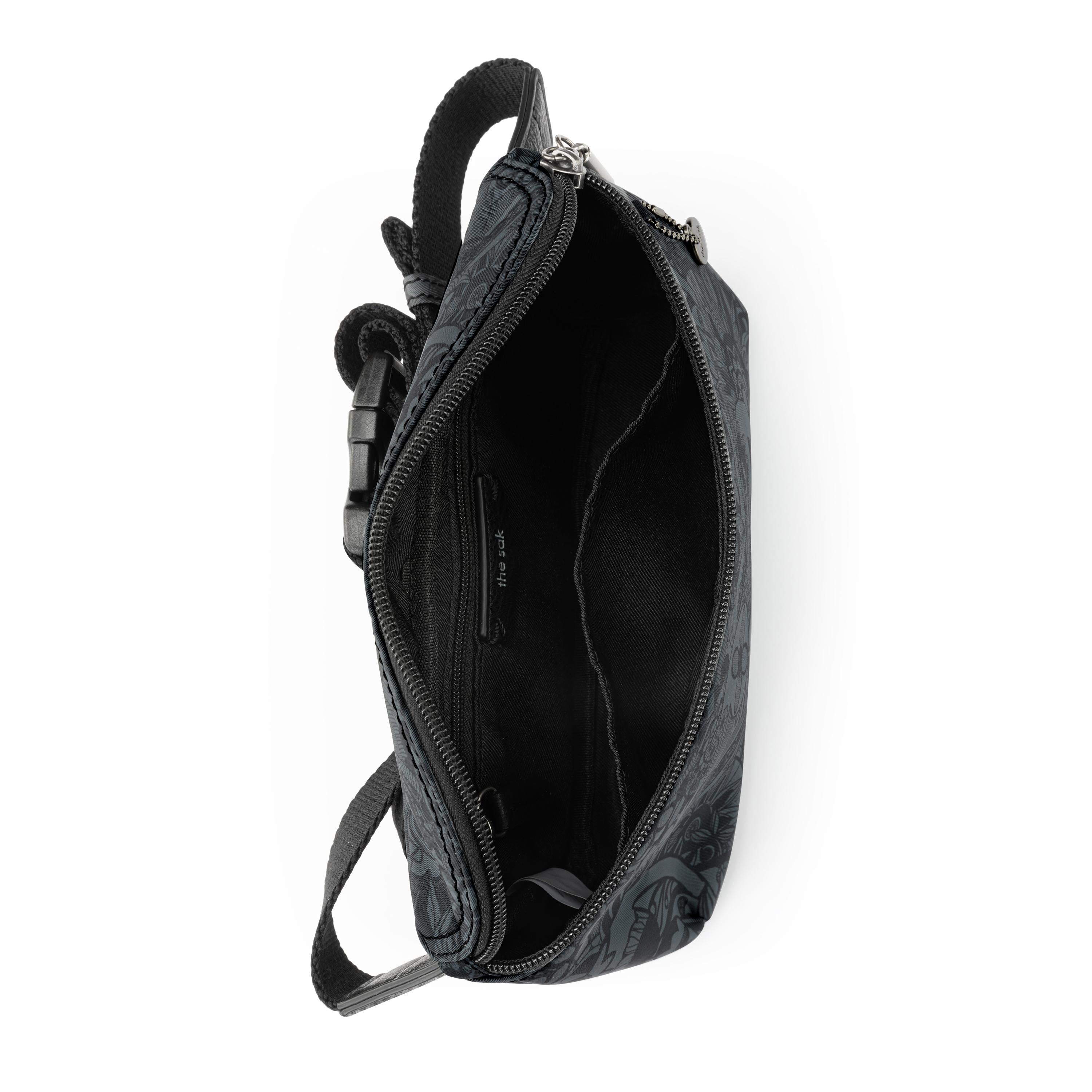 Caraway Small Belt Bag - Eco-Friendly Twill Fabric - Black Spirit Desert Color - Perfect for Hiking, Travel & Outdoor Adventures