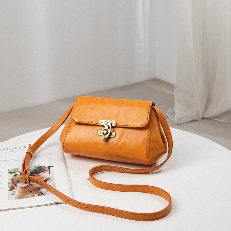 Authentic Italian Leather Crossbody Bag for Women - Stylish & Durable Handbag for Travel, Work & Everyday Use