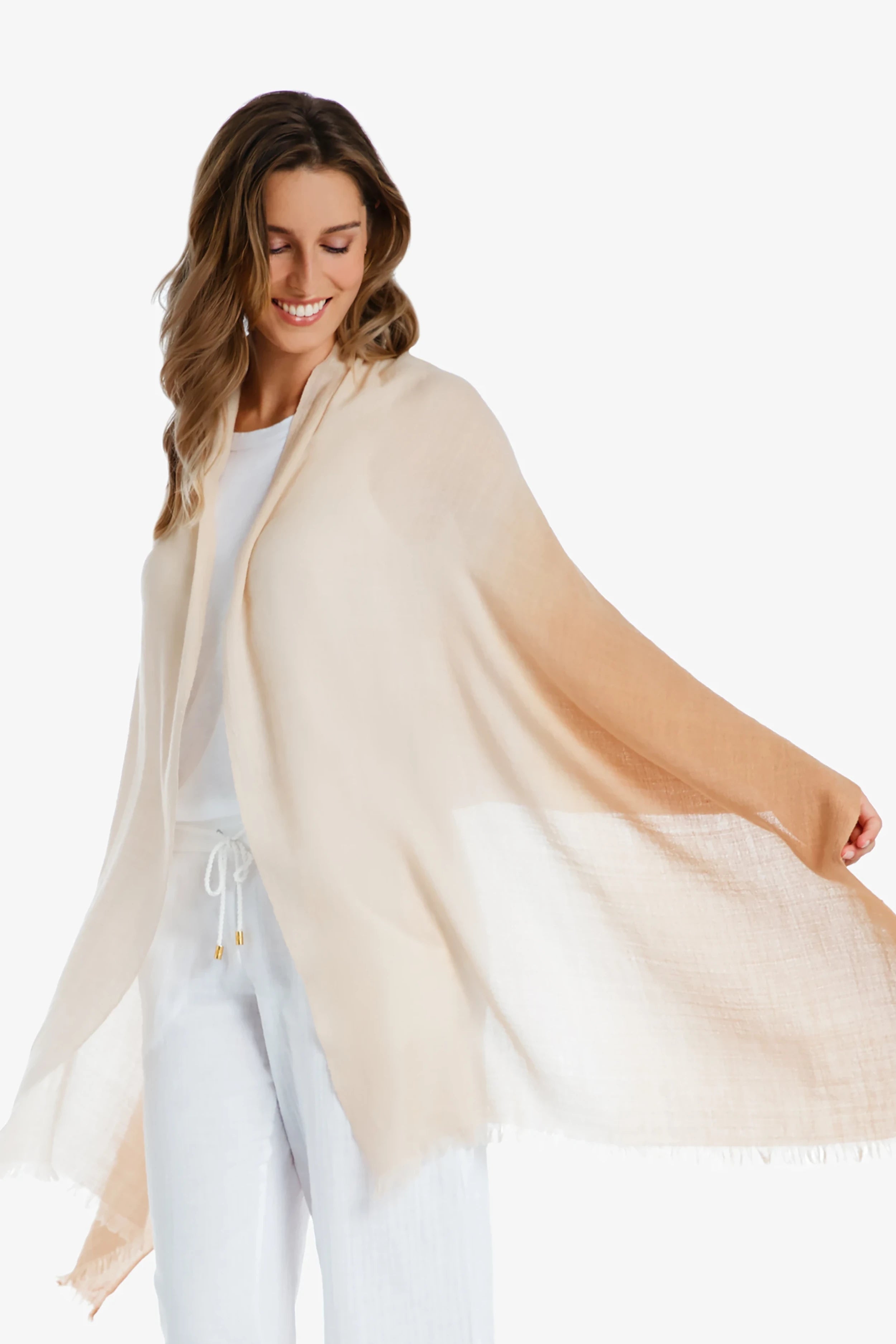 Essential Wrap - Soft & Stylish Neutral Color Wrap for Women - Perfect for Travel, Work & Everyday Wear
