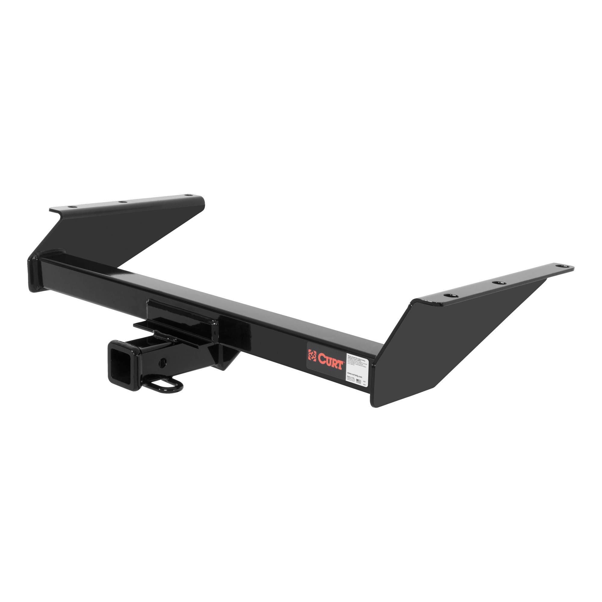 CURT 13044 Class 3 Trailer Hitch - 2-Inch Receiver with Concealed Main Body - Compatible with Select Jeep Liberty Models - Black - Perfect for Towing Trailers, Boats & Campers