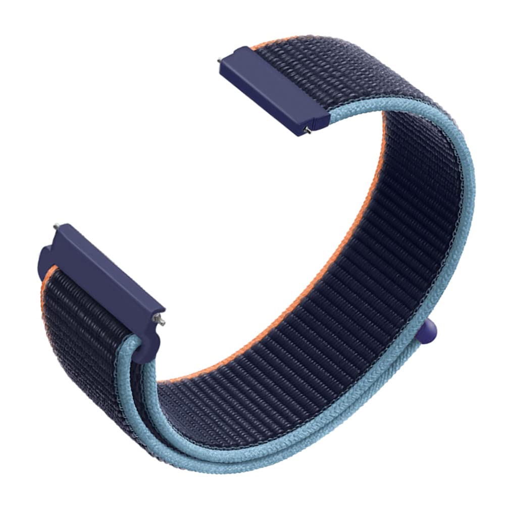 Premium Nylon Sport Loop Band for Apple Watch - Compatible with Series Ultra/8/7/6/5/4/3/2/1/SE (38mm/40mm/41mm/42mm/44mm/45mm/49mm) - Breathable Braided Elastic Wrist Strap for Men & Women - Perfect for Running, Workouts & Everyday Wear