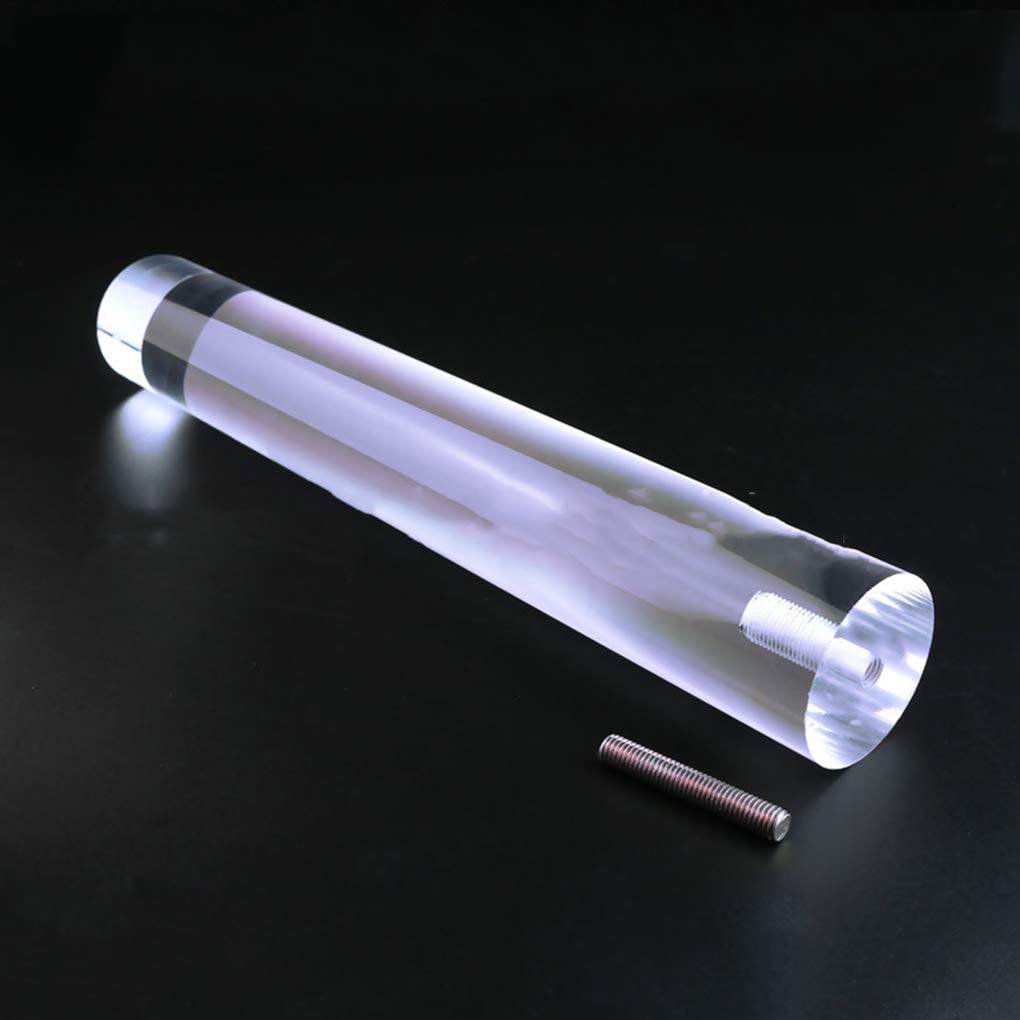 4 Pcs Clear Acrylic Furniture Legs - 40x100mm DIY Replacement Feet for Sofa, Cupboard, Bookcase, Cabinet & Table - Modern Glass-Look Coffee Table Legs for Home & Office Decor