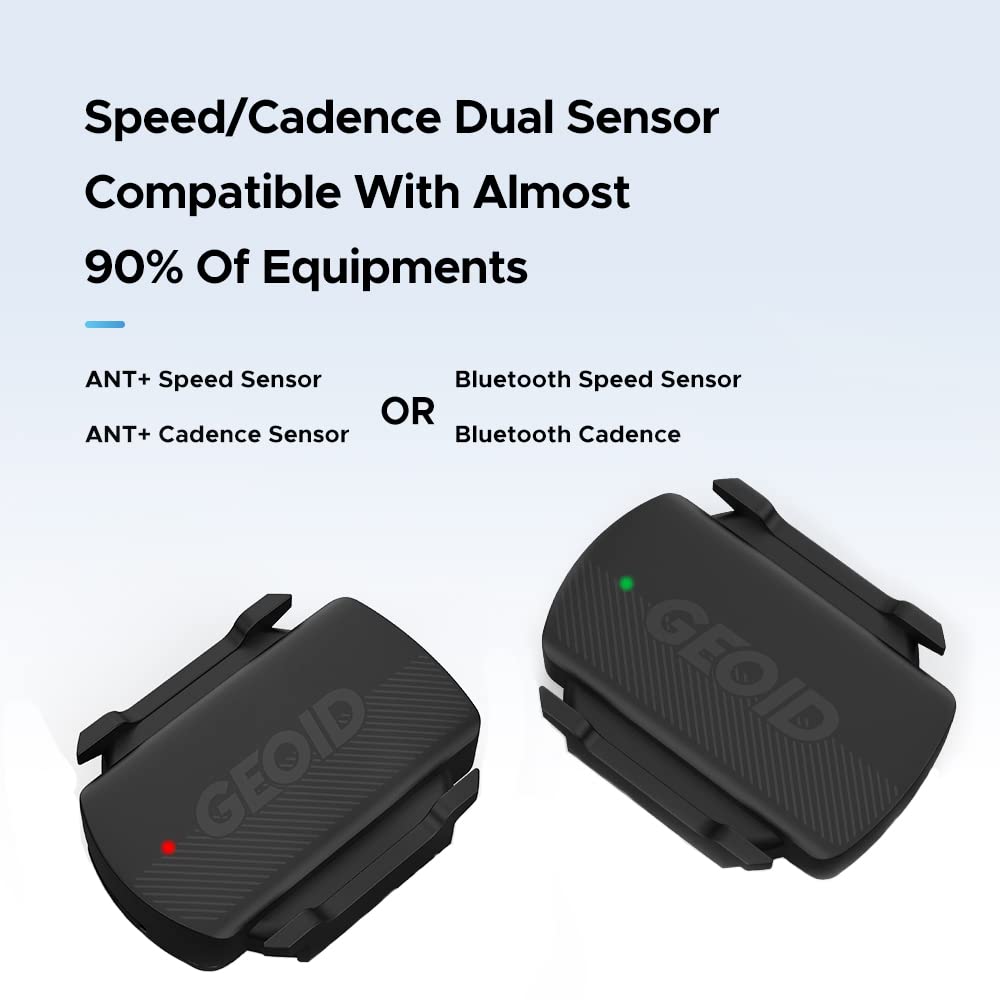 CS600 Wireless Bike Cadence Sensor - ANT+/Bluetooth RPM Speed Sensor for Cycling | Compatible with Garmin, Wahoo, Polar Bike Computers & Smartwatches | iOS/Android Fitness Apps | Indoor/Outdoor Training & Performance Tracking