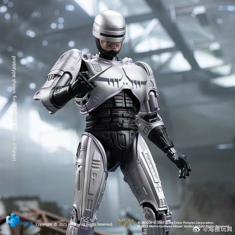 Pre-Order Hiya Toys 6-inch 1/12 Scale RoboCop Action Figure - Highly Detailed Super Series Collectible for Display & Diorama Scenes