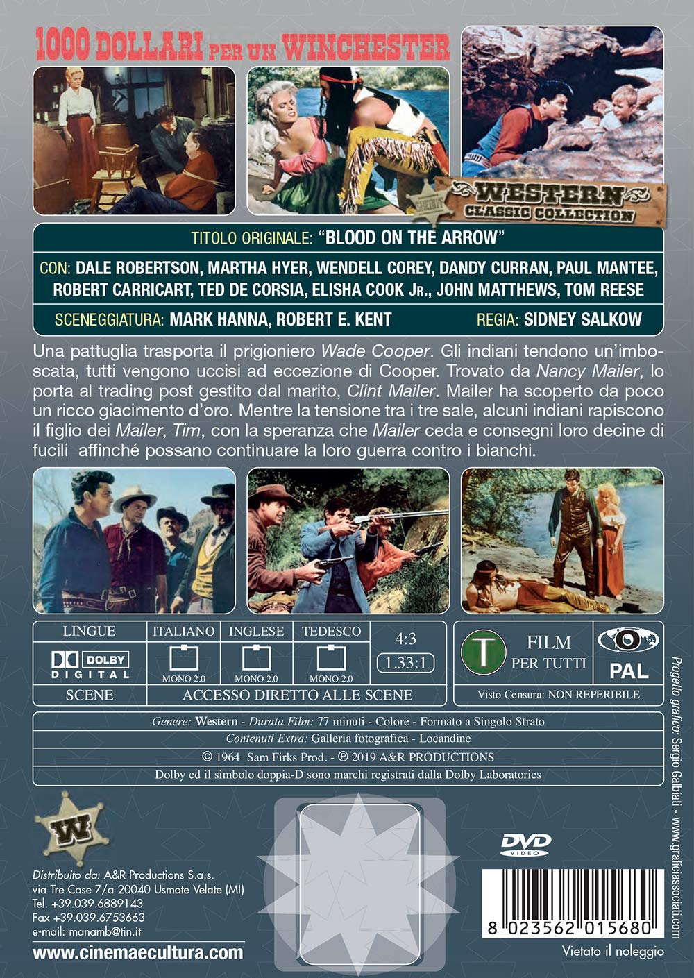Blood Arrow DVD [PAL, Region 0] - Action Thriller for Movie Nights