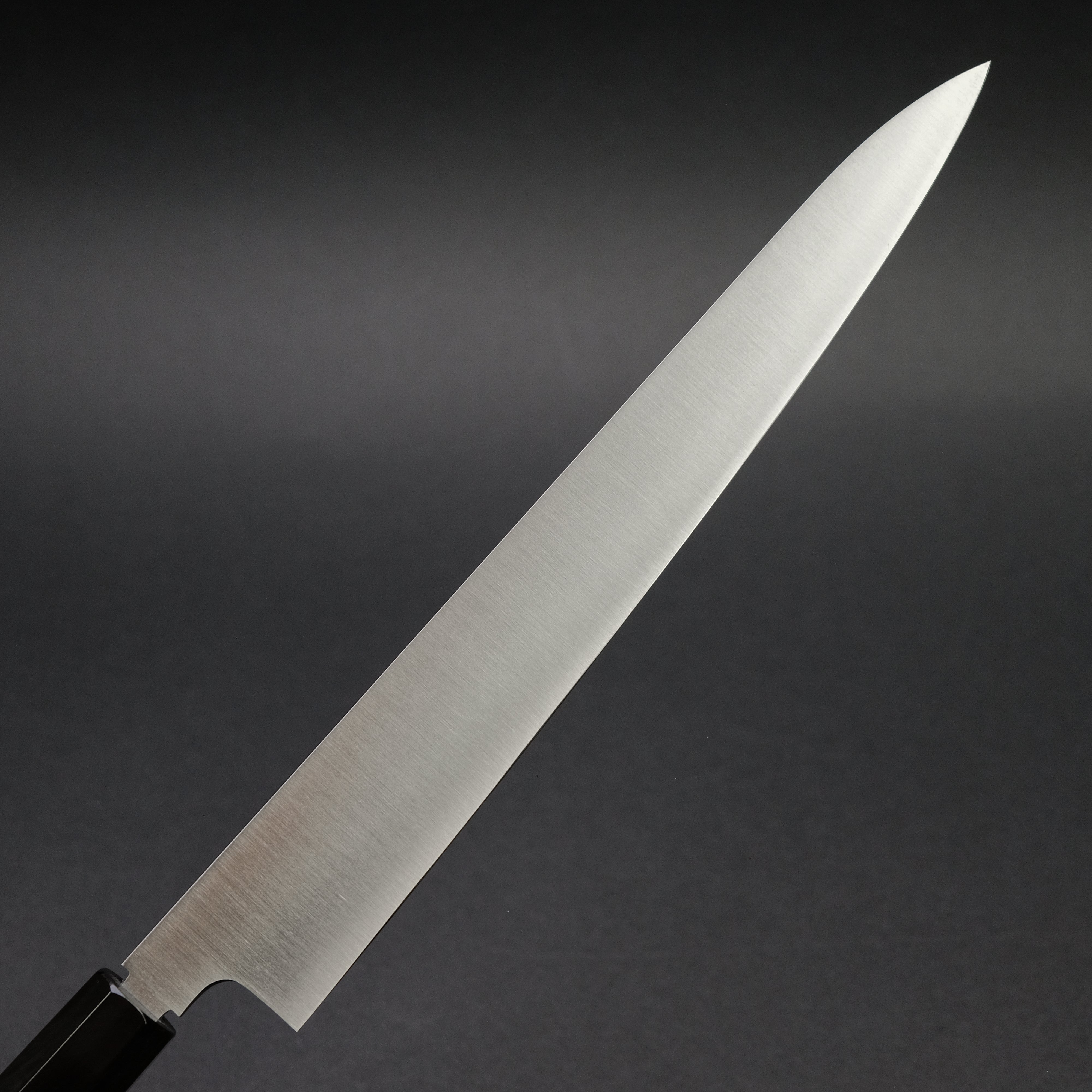 Konosuke HD2 Sujihiki 270mm Japanese Chef Knife - Ebony & Black Horn Handle - Premium Slicing Knife for Sushi, Meat, and Roasts