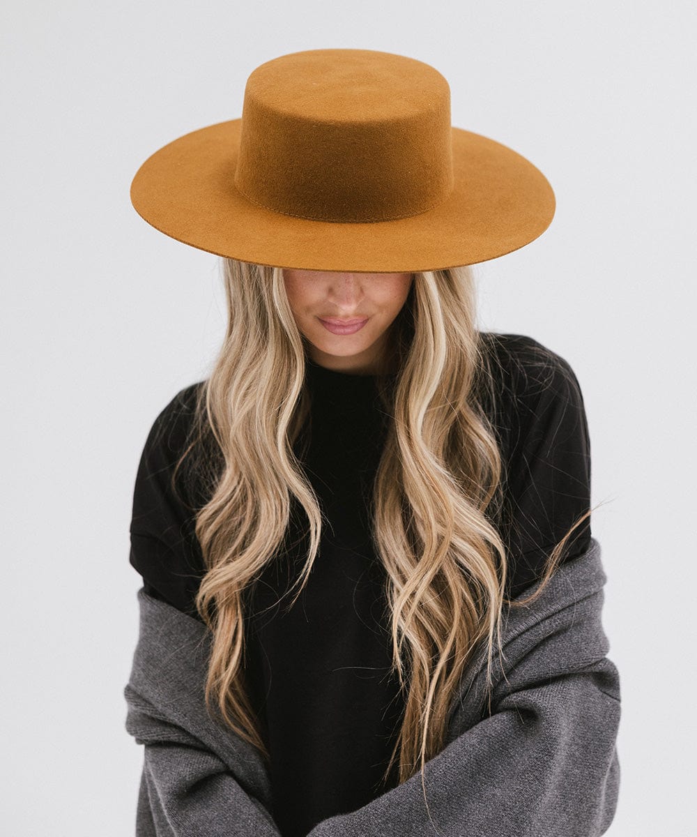 Stylish Dahlia Boater Hat for Women - Summer Straw Sun Hat with Wide Brim - Perfect for Beach, Garden Parties & Outdoor Events