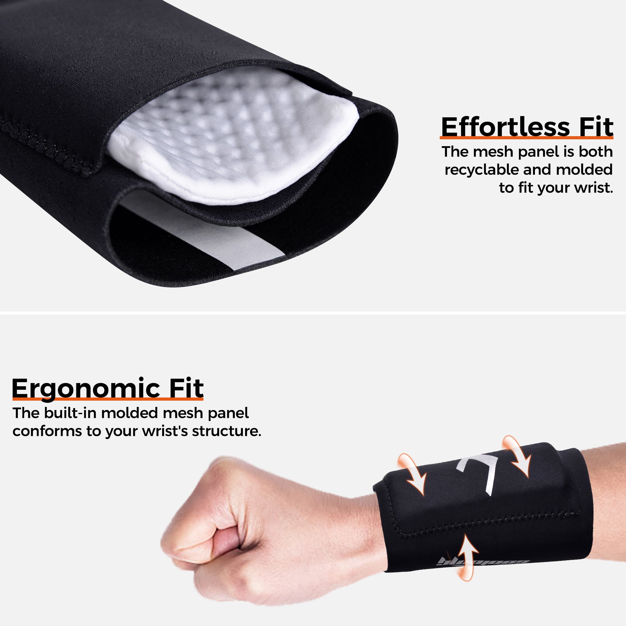 COOLOMG Baseball Wrist Guard with Protective Panel Shield - Breathable Sports Handband for Baseball, Softball & Football Players - Perfect for Training, Games & Injury Prevention