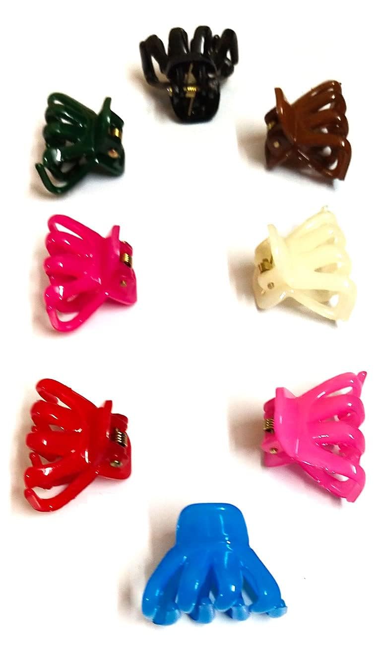 30-Piece Mini Hair Clips Set - Magnoloran Snap Bows, Claw Clips & Barrettes for Toddlers, Girls, Women | Hair Accessories for School, Parties & Daily Styling