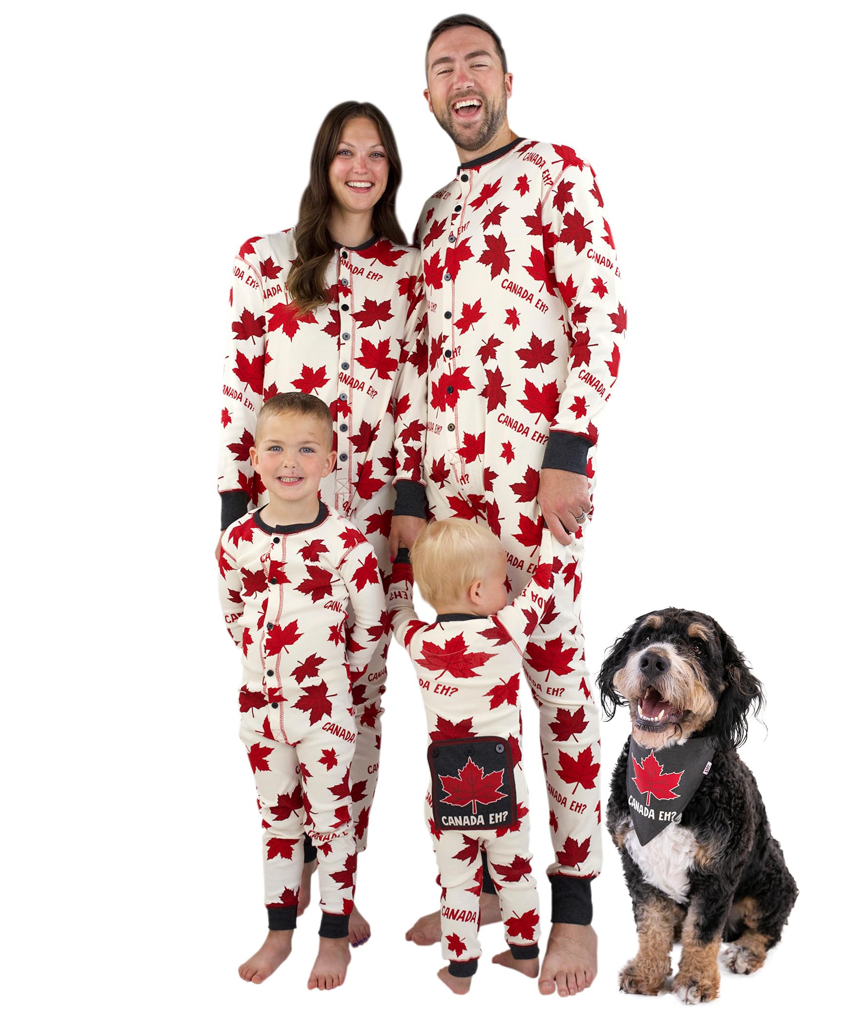 Lazy One Flapjacks Matching Pajama Set for Dogs, Babies, Kids, Teens & Adults - Cozy Family Sleepwear for Holidays & Matching Outfits