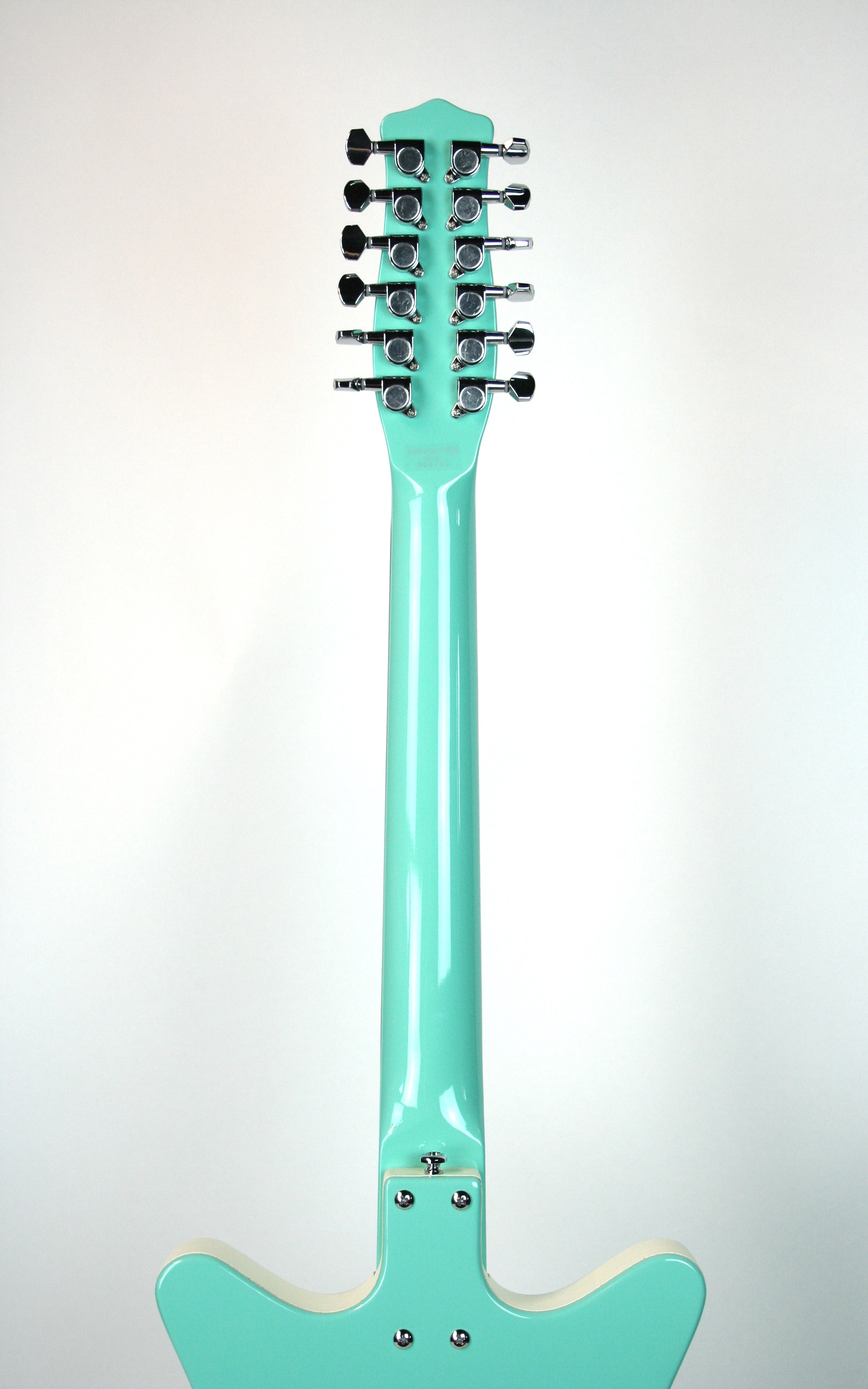 Danelectro '59 12-String Electric Guitar in Aqua Blue - Perfect for Rock, Blues & Vintage Music Performances