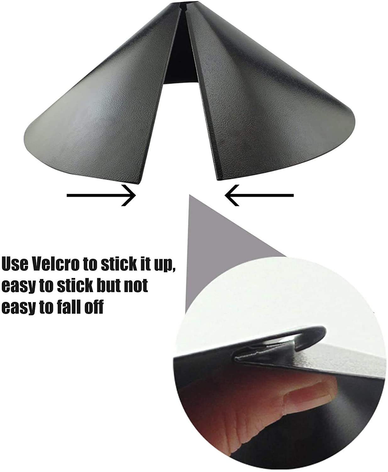 16 Inch 2PCS Squirrel Proof Baffle - Wide Squirrel Guard for Bird Feeders | Durable Rust-Proof Wrap Around Protector for Hanging Bird Feeders & Poles | Easy Installation | Perfect for Backyard, Garden & Outdoor Bird Watching