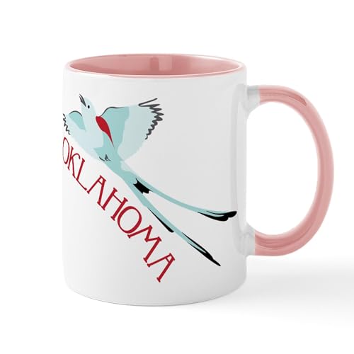 White/Pink Inside - OKLAHOMA Mugs