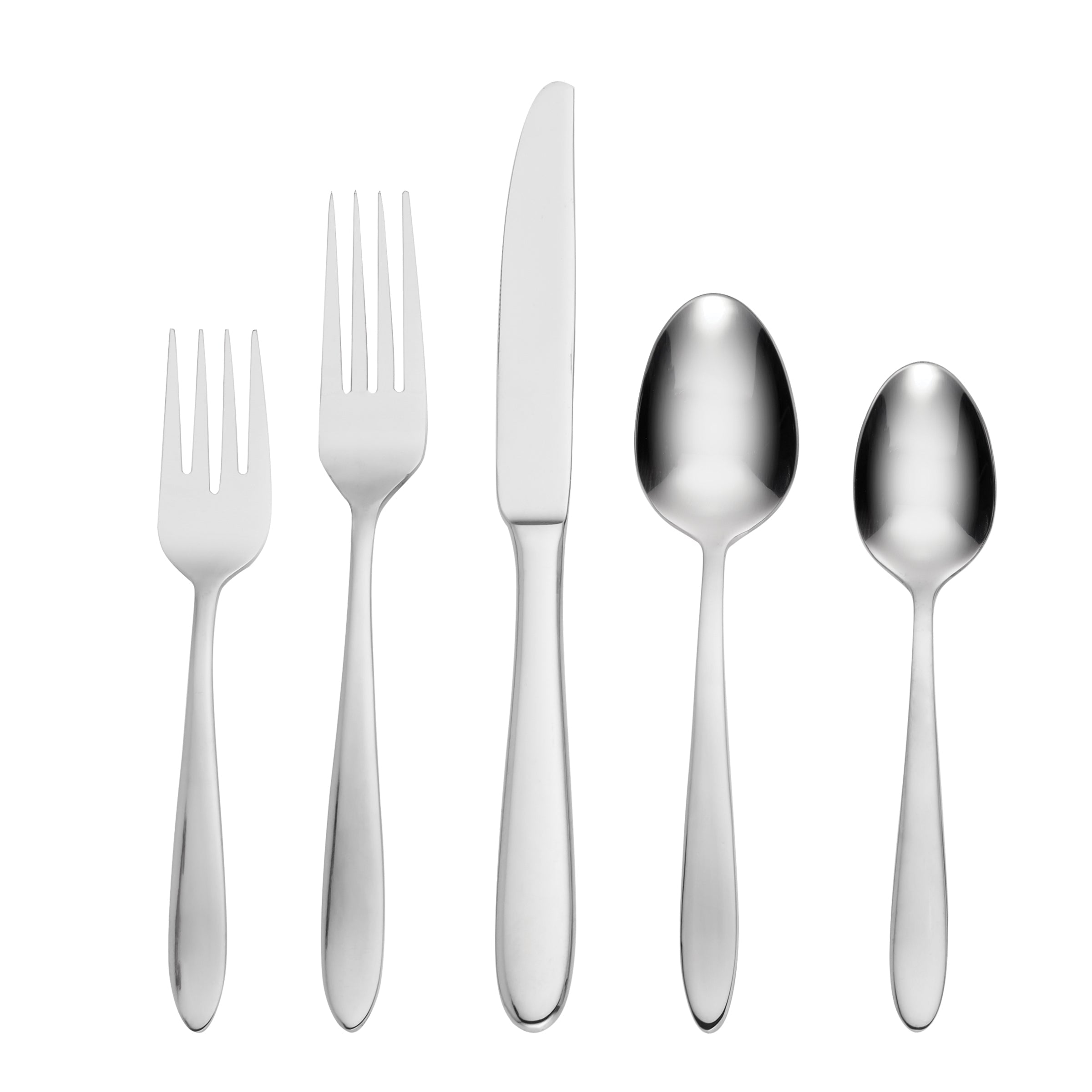 Premium Mooncrest 20-Piece Stainless Steel Flatware Set - Silverware Cutlery Set for 4 People - Ideal for Dining, Entertaining & Everyday Use