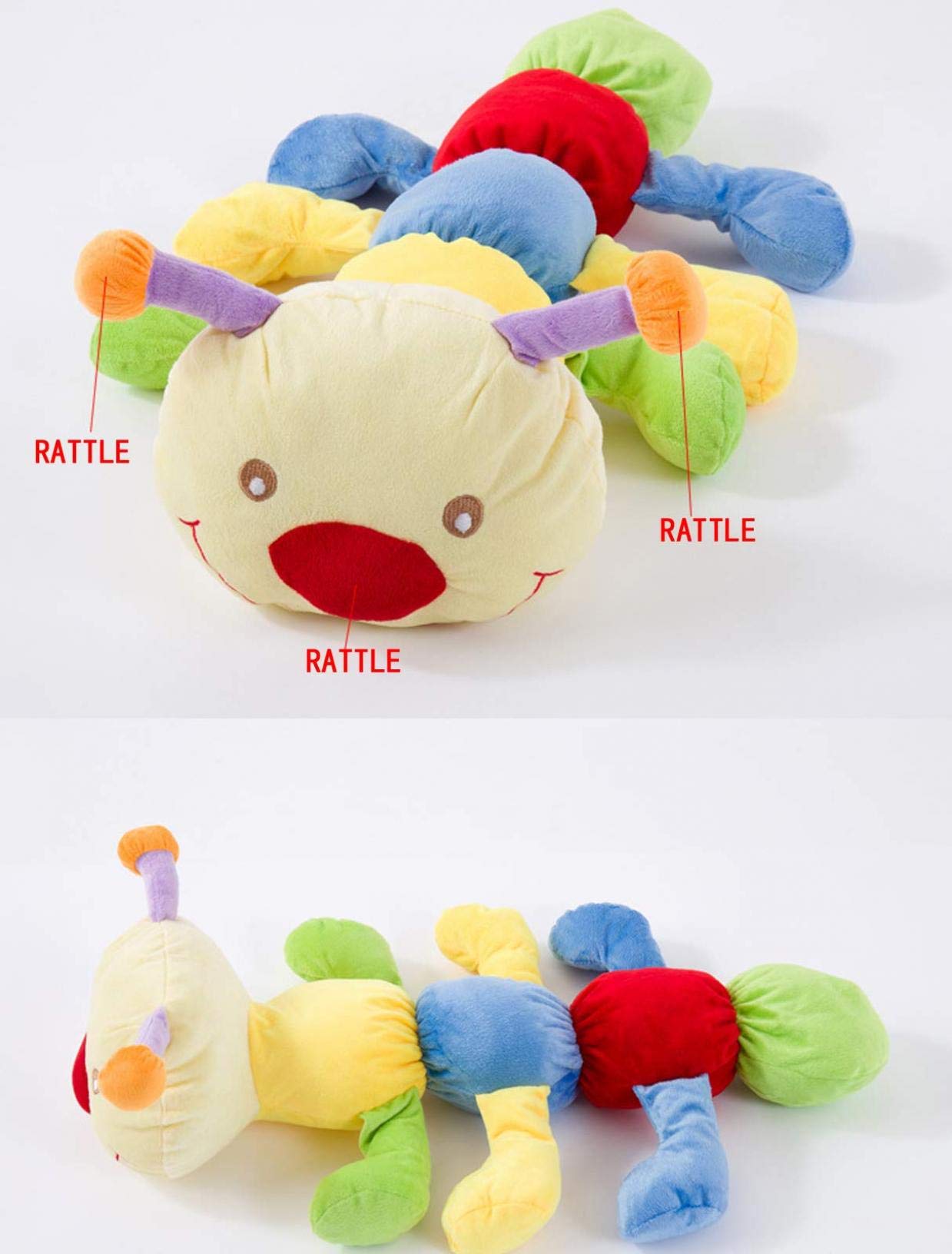 Colorful Insect Baby Play Mat - Soft Round Activity Gym with Hanging Toys for Newborns & Toddlers | Perfect for Crawling, Tummy Time & Early Development Gifts