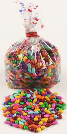 Scott's Cakes Rainbow Mix Chocolate Covered Sunflower Seeds - 1lb Resealable Nautical Bag - Perfect for Snacking, Gifts & Party Favors
