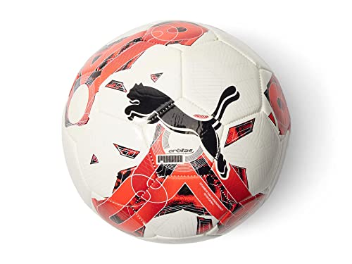 Puma White-Puma Red