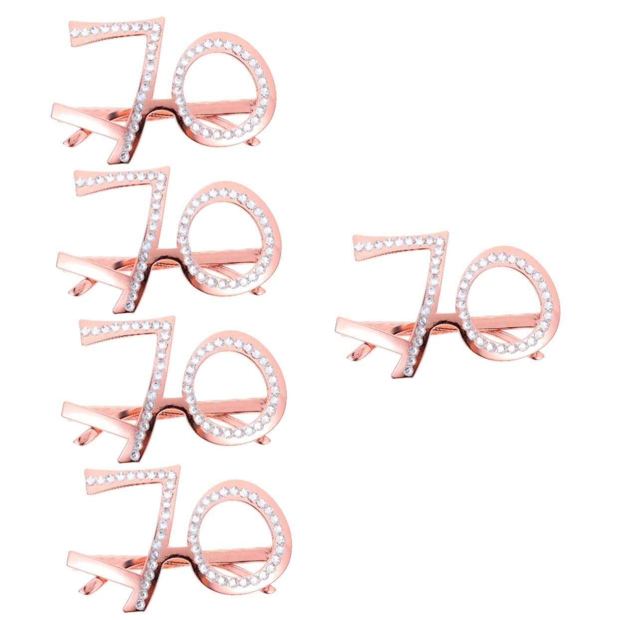 Gadpiparty Age Glasses - Fun Birthday Sunglasses for Adults & Kids (40th Birthday, New Year Party) - Perfect Party Favors & Guest Gifts - Great for Birthday Celebrations, Themed Parties & Photo Booths
