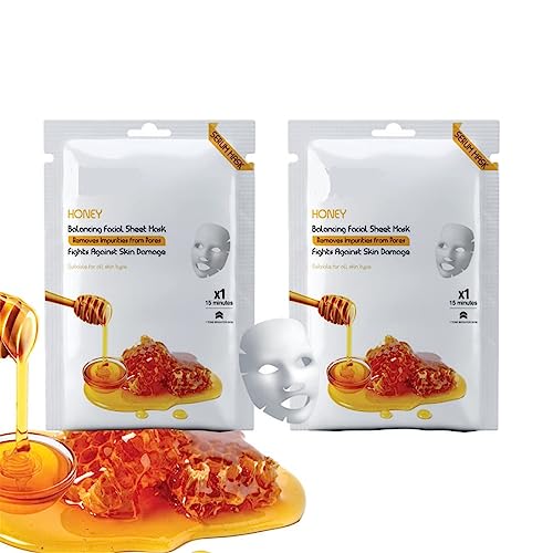 Jippco Honey Face Mask for All Skin Types - Hydrating & Nourishing - For Men & Women - Perfect for Daily Skincare Routine