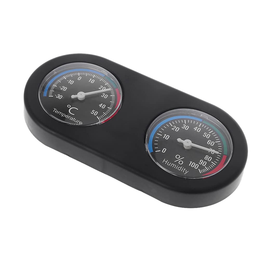 Accurate Digital Terrarium Hygrometer & Thermometer - Reptile Tank Humidity & Temperature Gauge for Reptiles, Amphibians, Plants - Perfect for Vivariums, Greenhouses & Indoor Gardens