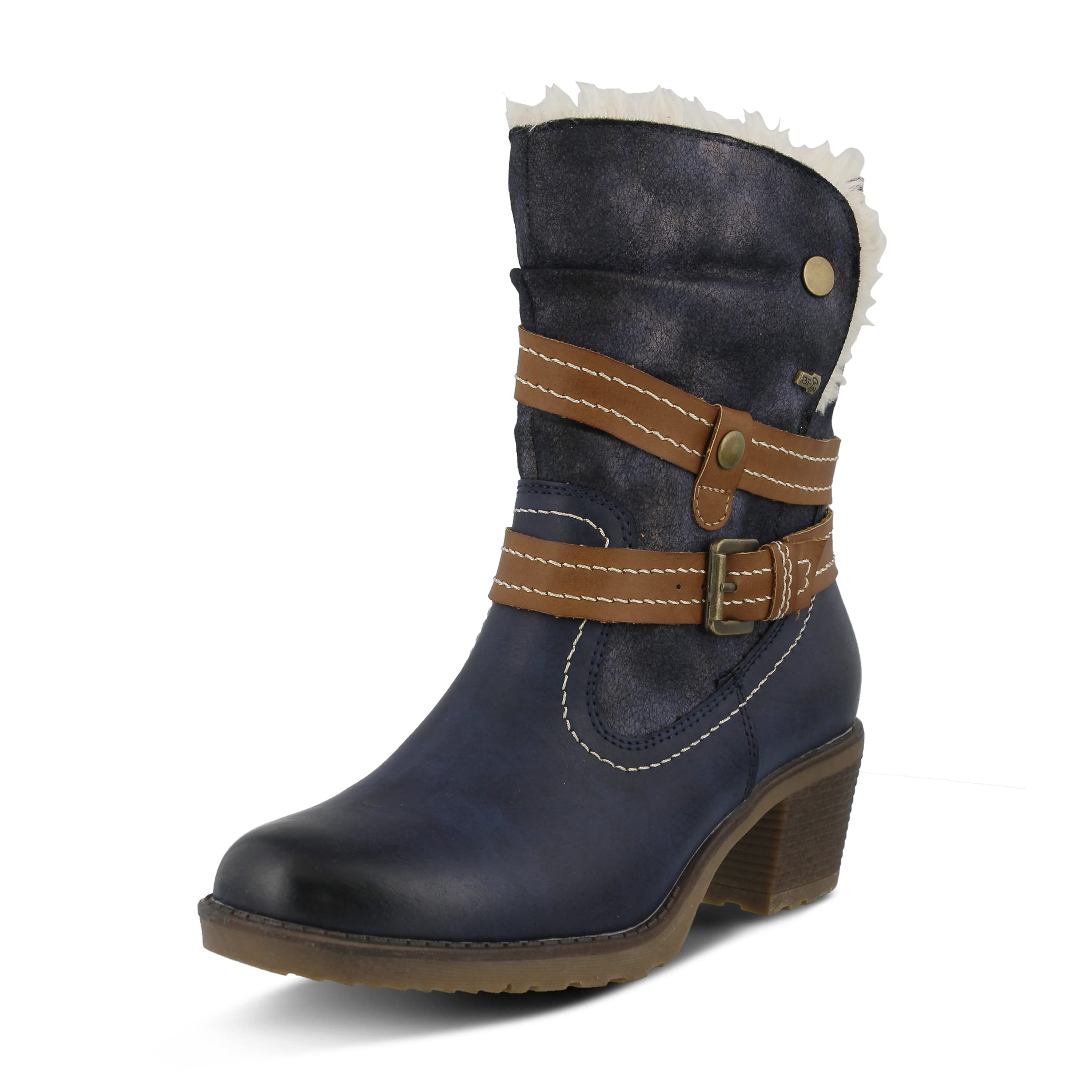 Spring Step Women's Boisa Winter Boots - Waterproof Snow Boots with Fur Lining for Cold Weather - Perfect for Snowy Days, Hiking, and Outdoor Adventures
