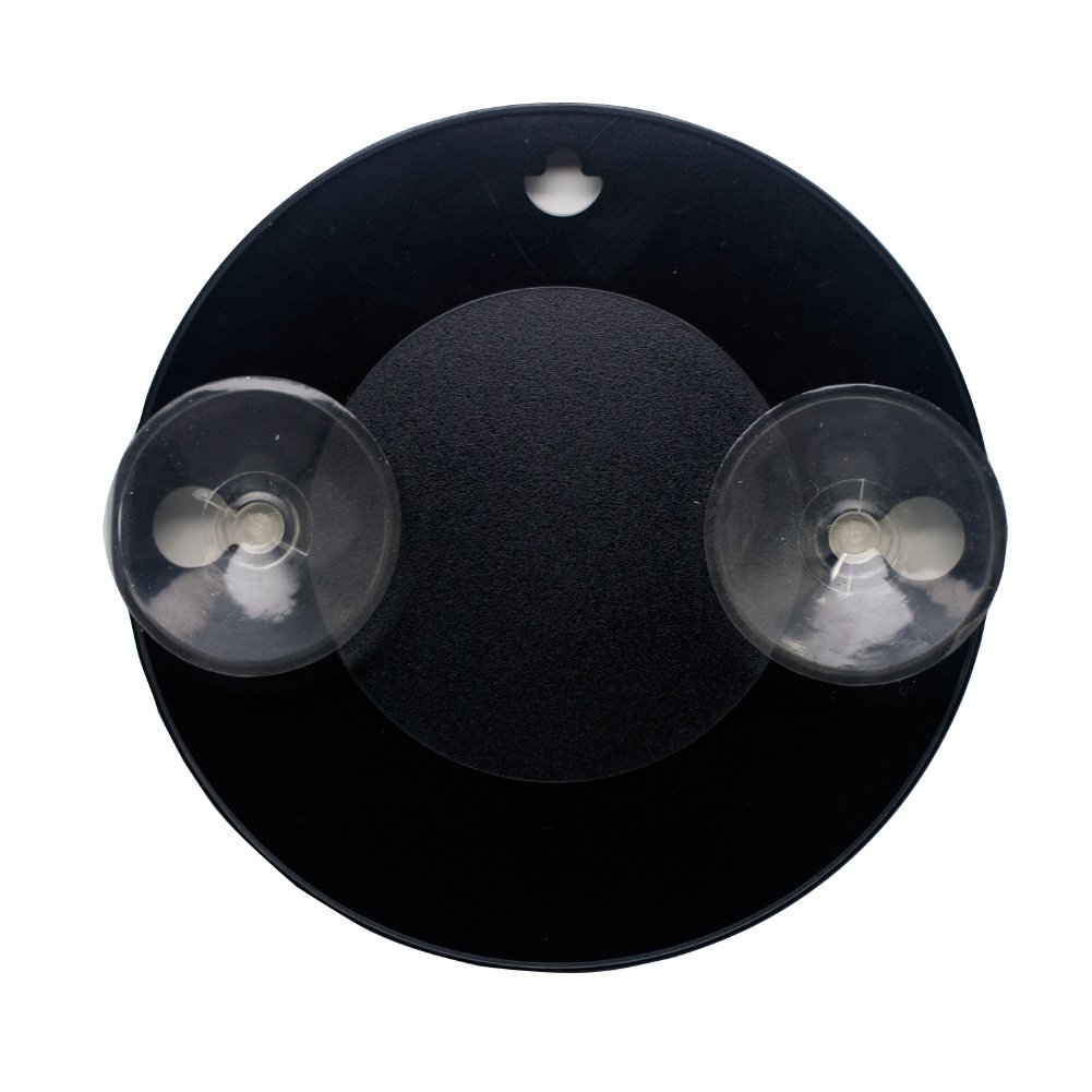5X Magnifying Mirror with Suction Cup - 5.5 Inch Lighted Makeup Mirror for Bathroom, Shaving & Precision Grooming