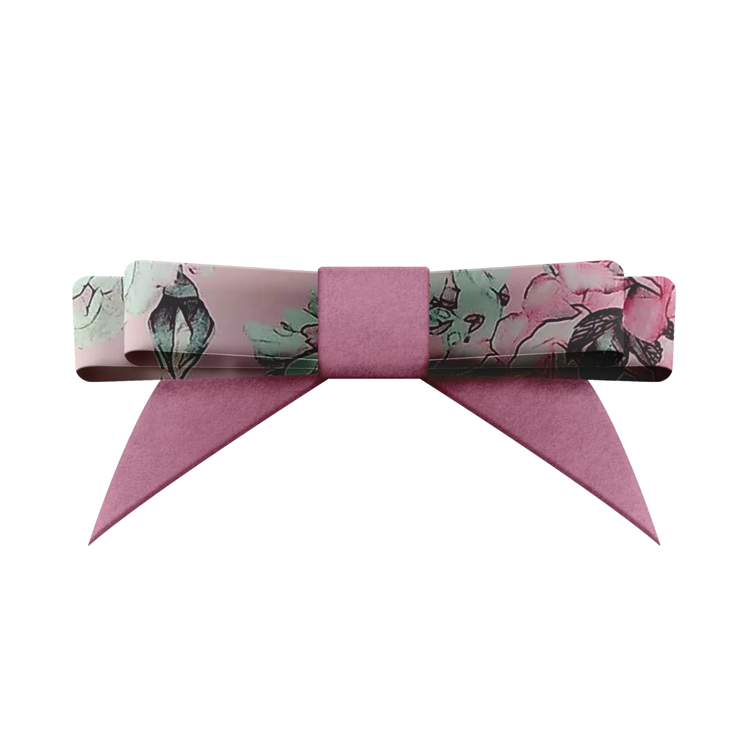 Elegant Patterned Bow Carnation Hair Clip - Perfect for Weddings, Parties & Everyday Wear | Floral Hair Accessories for Women & Girls