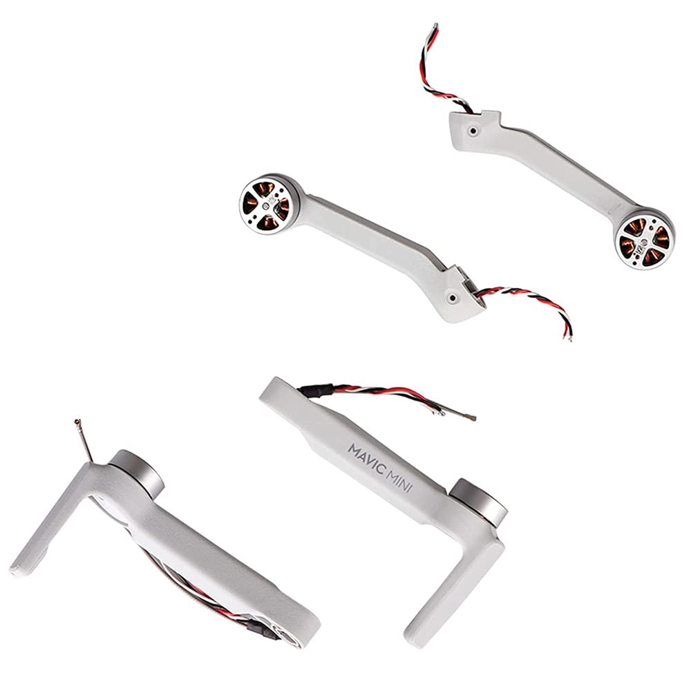 Original DJI Mavic Mini RC Drone Replacement Arms with Motor - Left/Right Front & Back Arm Repair Parts for Mavic Mini Drone - Perfect for Aerial Photography, Travel Adventures, and DIY Drone Maintenance