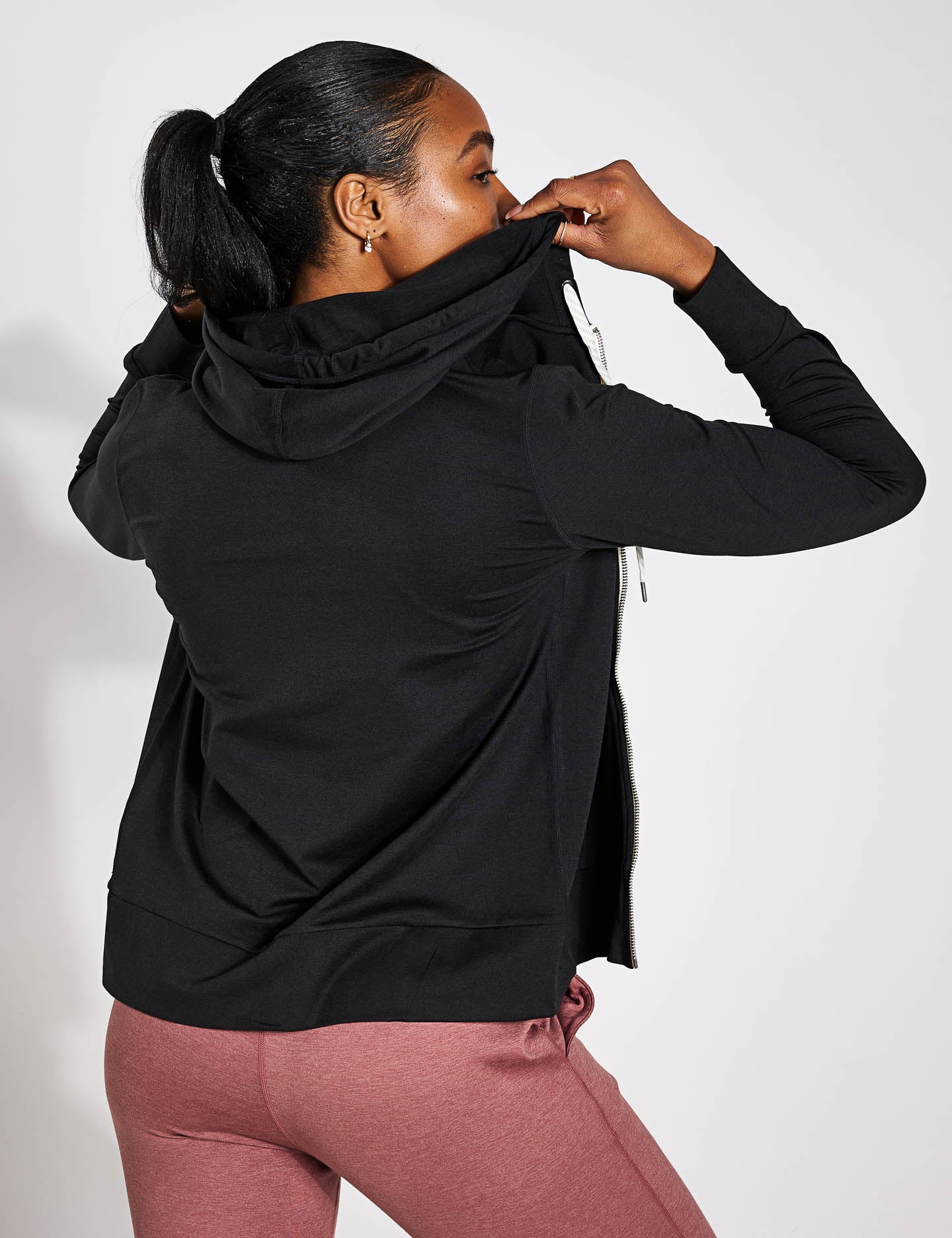 Halo Performance Hoodie 2.0 - Black Heather | Moisture-Wicking Athletic Pullover for Men & Women | Gym, Running & Outdoor Workouts