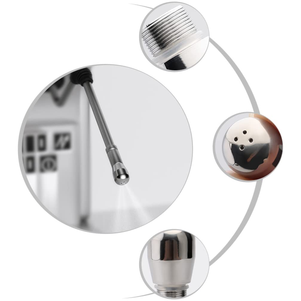 Stainless Steel Coffee Steamer Nozzle - Milk Frother Attachment for Espresso Machines, Perfect for Lattes & Cappuccinos - Ideal for Home Baristas & Office Coffee Makers