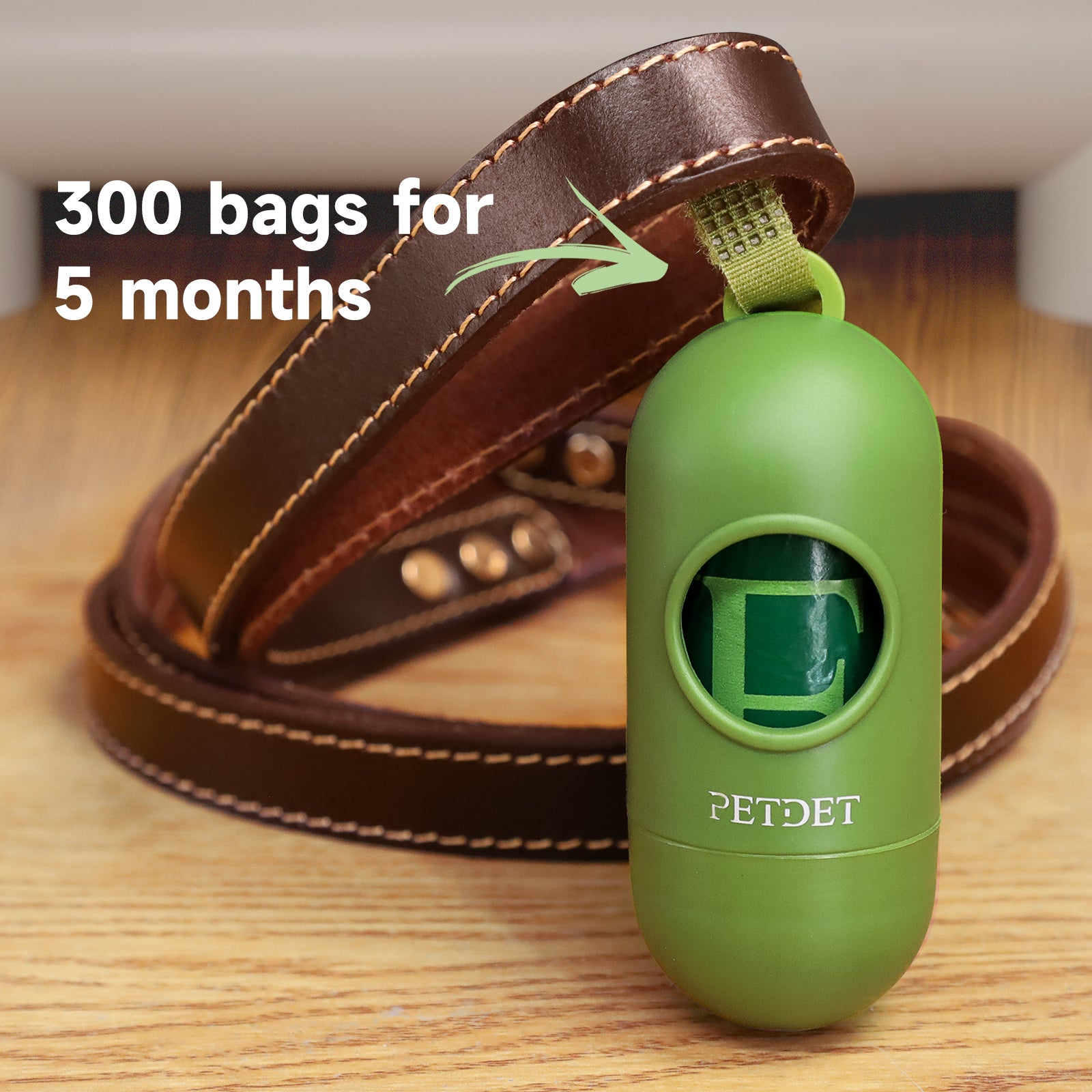 PETDET Extra Thick Dog Waste Bags with Lavender Scent - 120 Count Refill Rolls for Dispenser | Biodegradable Poop Bags for Dogs | Perfect for Park Walks, Backyard Cleanup & Travel Use