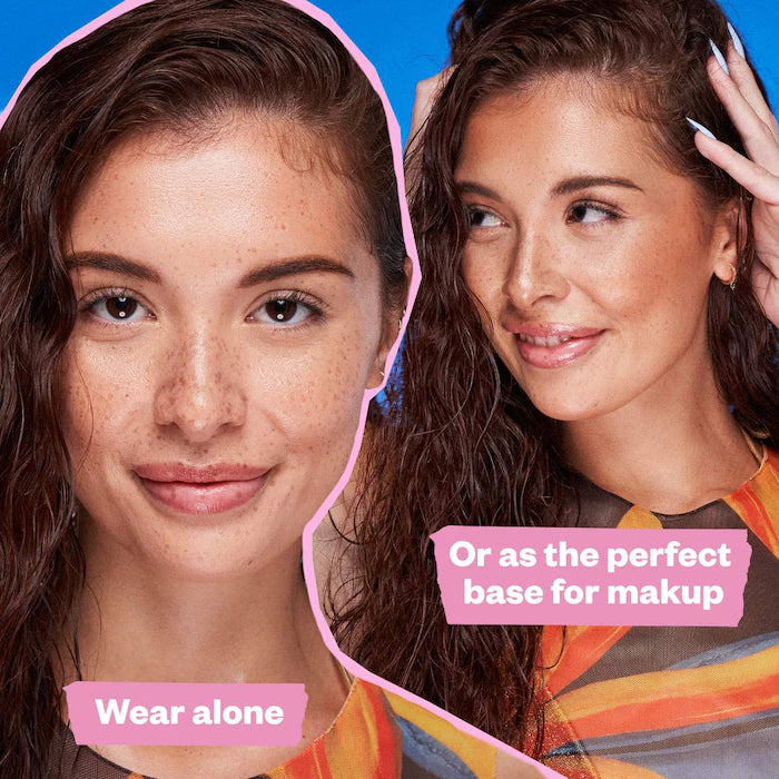Kosas DreamBeamâ¢ Mineral Sunscreen SPF 40 - Silicone-Free with Ceramides & Peptides for Sensitive Skin - Daily Face Sun Protection for Outdoor Activities & Beach Days
