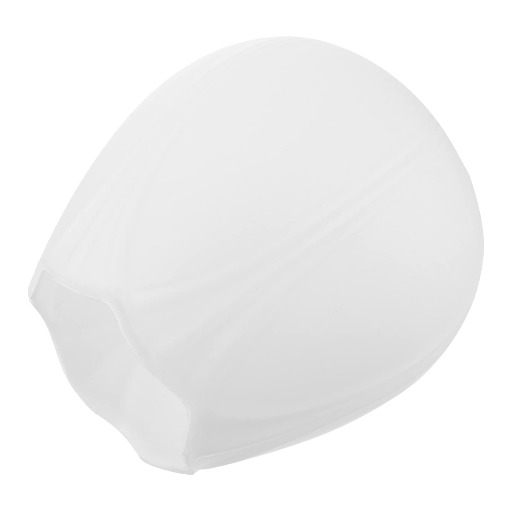 Housoutil Glass Lampshade Replacement - Spider Fitting Light Cover, Frosted White Crystal Chandelier Shade for Ceiling Pendant Lights - Perfect for Living Room, Bedroom, Dining Room & Home Decor