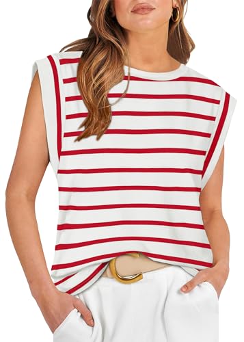 F - Red&white Stripe