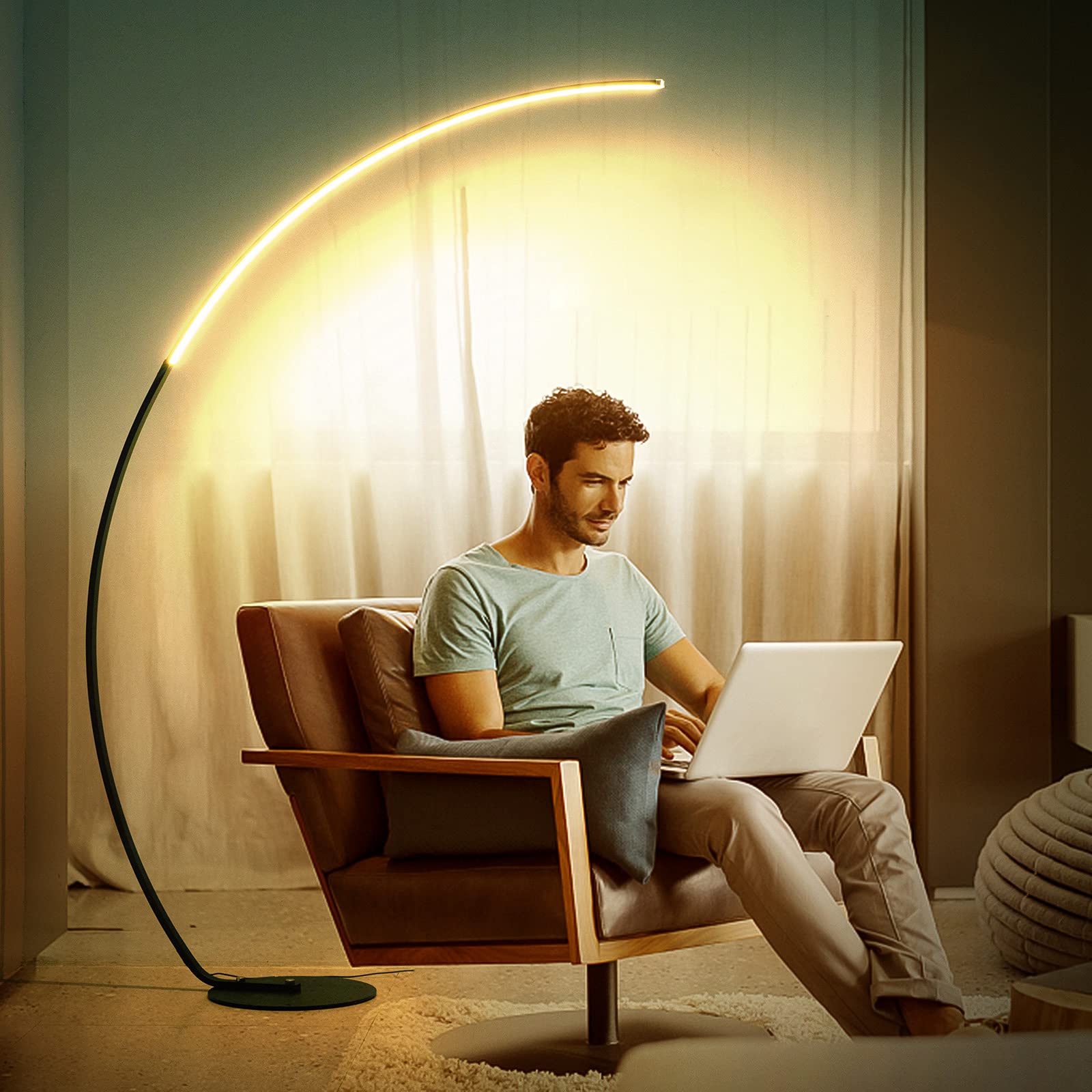 NUÜR Arc Floor Lamp - 67