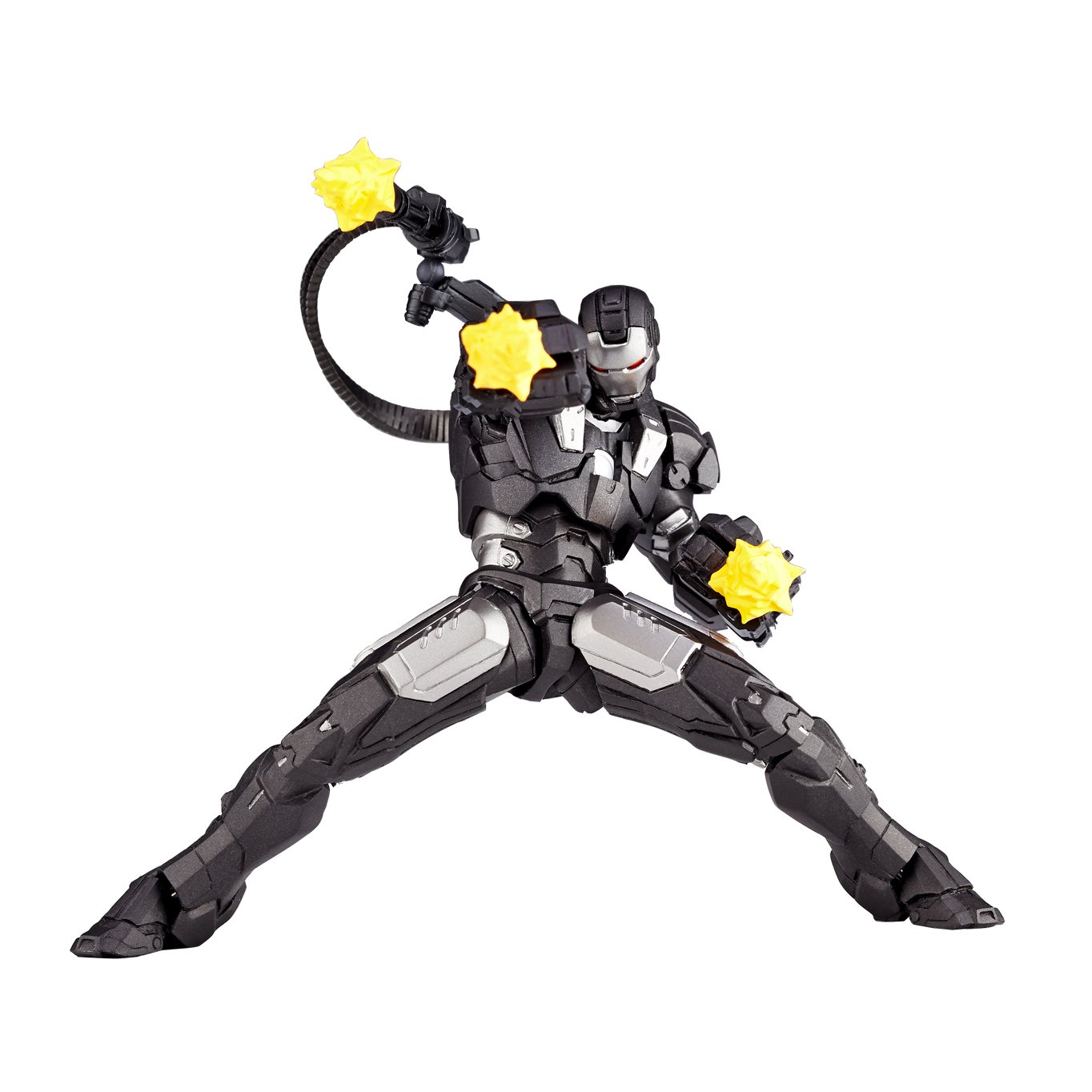 Revolmini Iron Man 2 War Machine 4-Inch Collectible Action Figure RM006 - Perfect for Marvel Fans, Display & Superhero Toy Collections