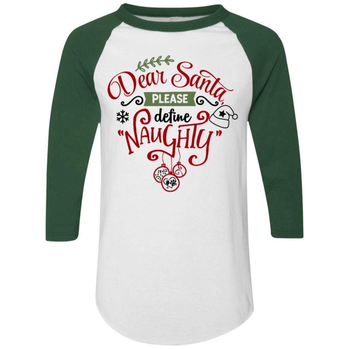 WineyBitches.Co Colorblock Raglan Jersey - Trendy Baseball Tee for Women | Soft & Comfortable Long Sleeve Shirt | Perfect for Casual Outings, Girls Night Out & Wine Tasting Events