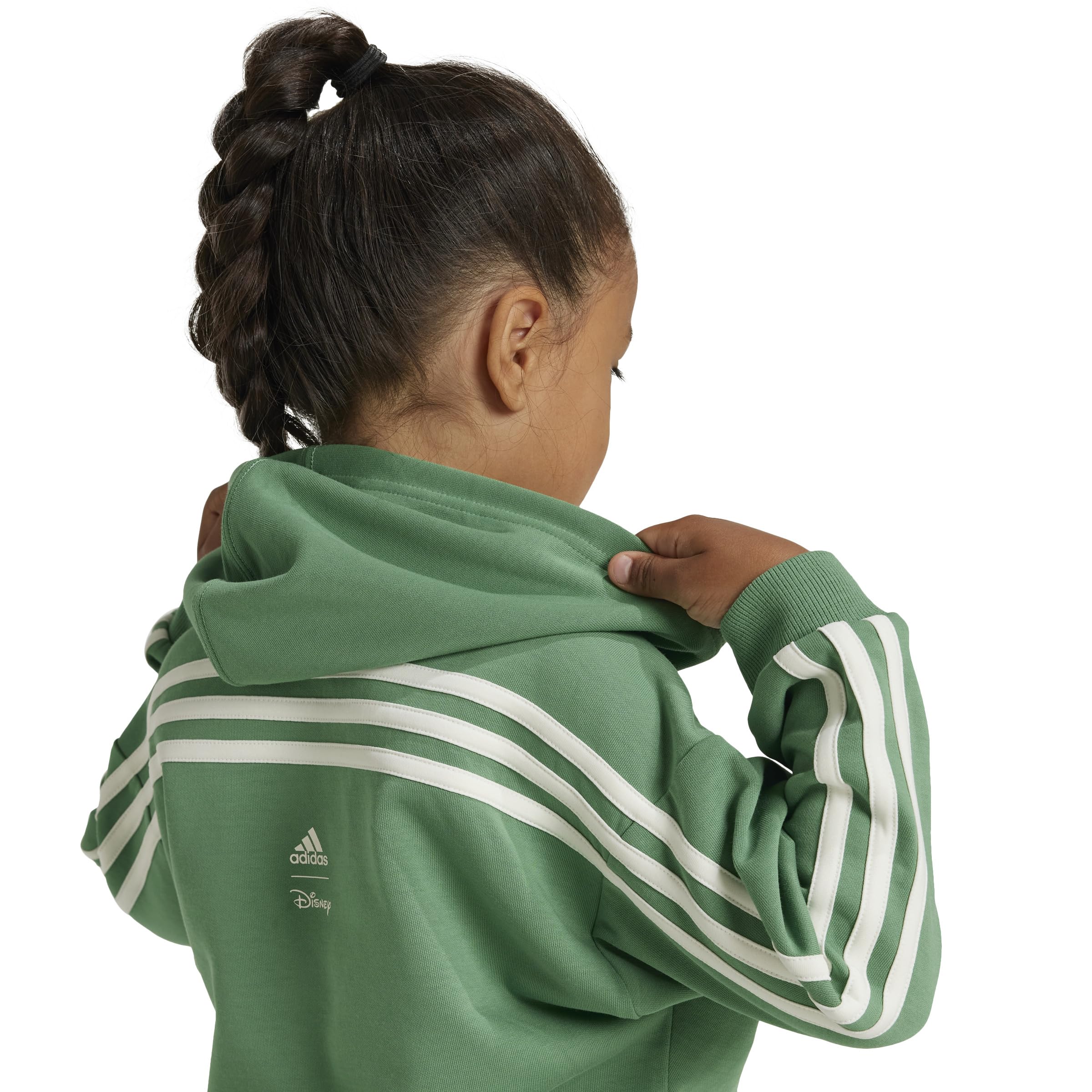 Adidas Kids' Disney Mickey Mouse Hooded Sweatshirt - Soft Cotton Pullover for Boys & Girls - Perfect for School, Playdates & Family Outings