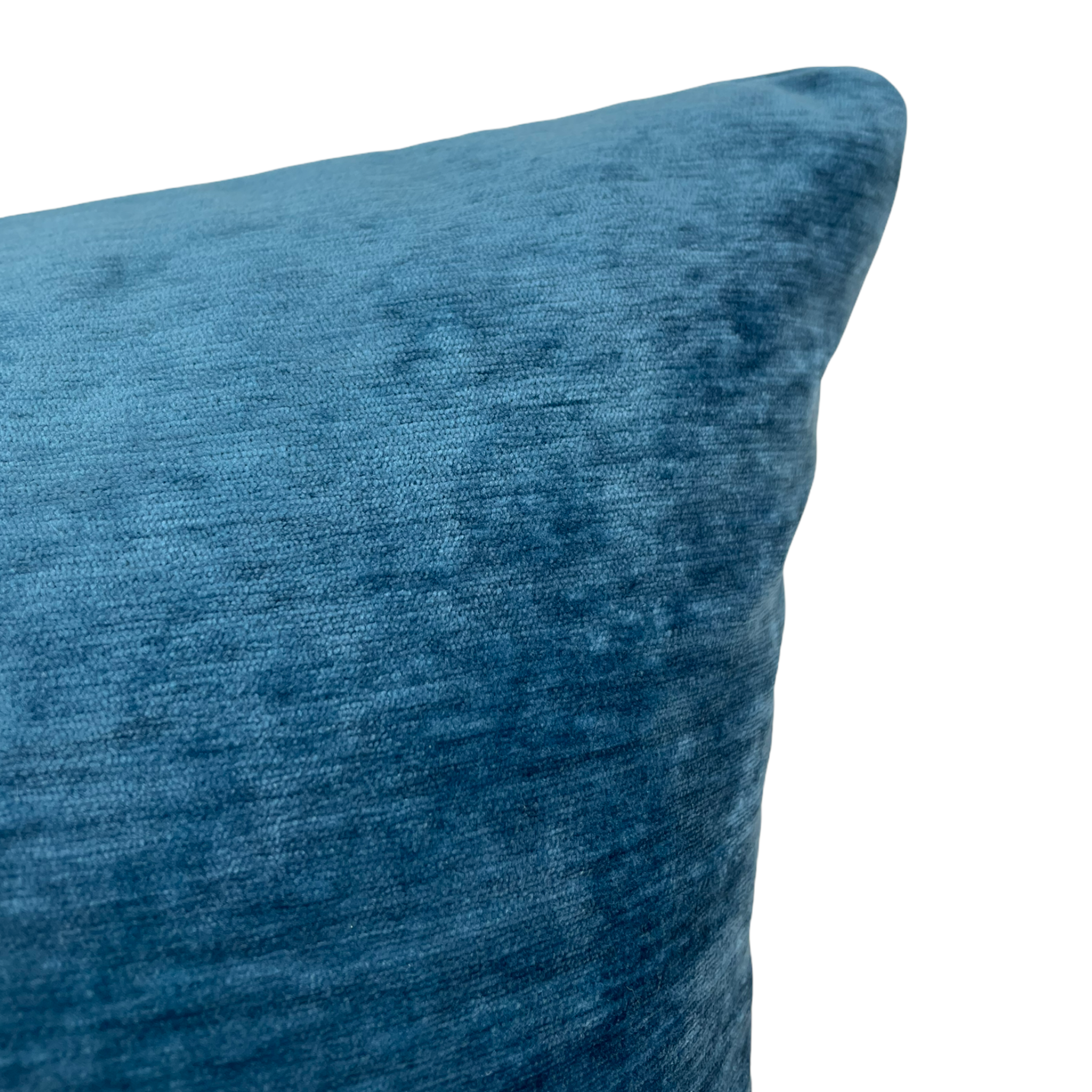 Rave Saxony Blue Throw Pillow 17x17 - Soft Decorative Cushion for Living Room, Bedroom & Sofa - Perfect for Home Decor, Parties & Cozy Nights