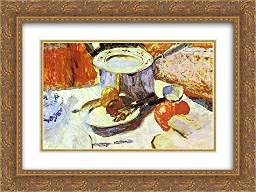 Pierre Bonnard 24x18 Gold Ornate Frame Double Matted Museum Art Print - Elegant Wall Decor for Living Room, Bedroom & Office