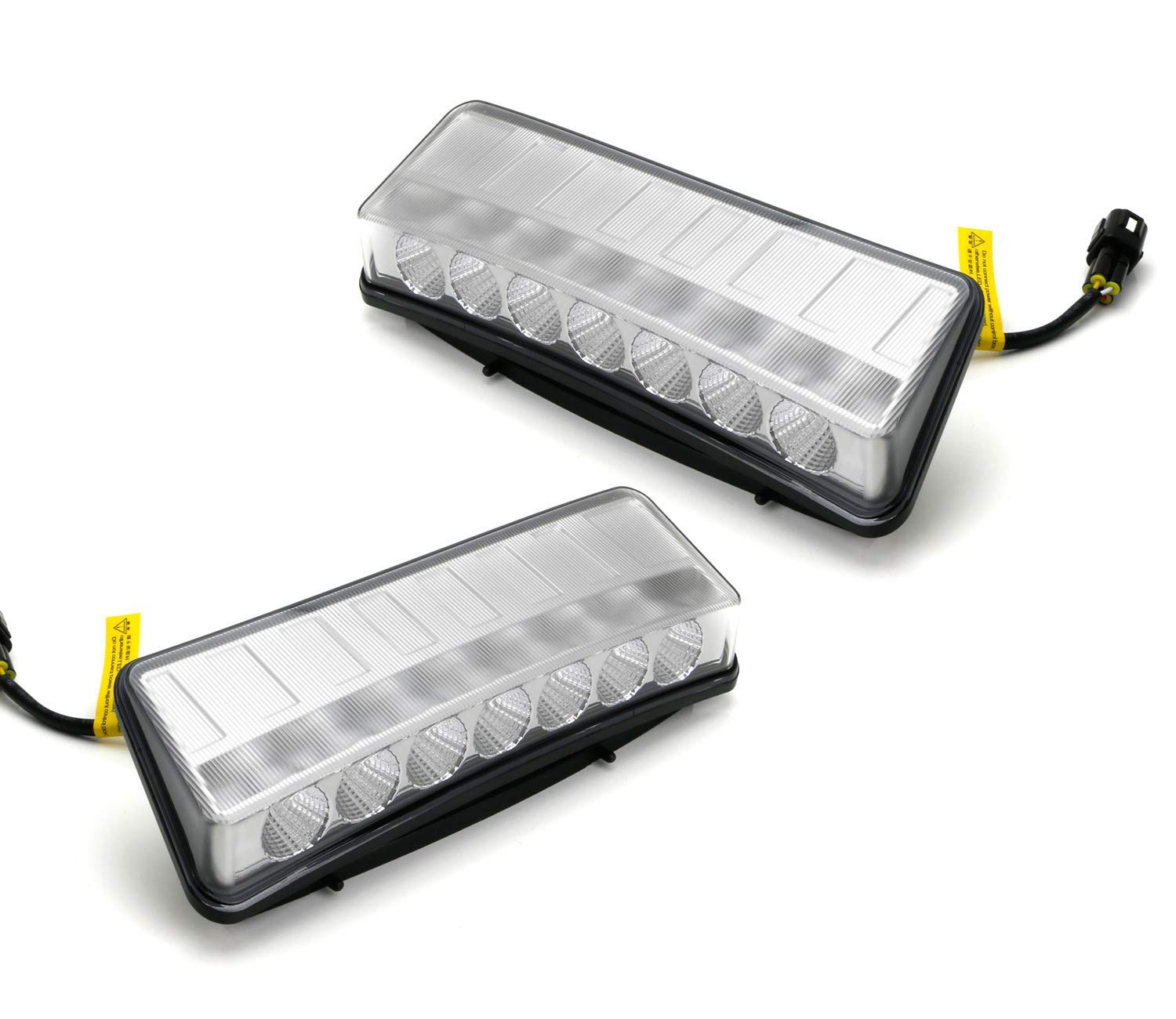 03-05 Nissan 350Z Clear Switchback LED Daytime Running Lights with Turn Signal - DRL & Amber Turn Indicator for Enhanced Visibility & Style | Perfect for Daily Driving & Nighttime Safety