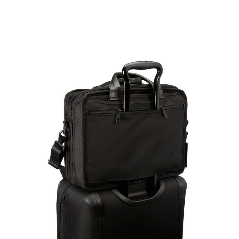 Alpha Organizer Brief - Premium Leather Business Bag for Men & Women - Perfect for Office, Travel, and Daily Commute