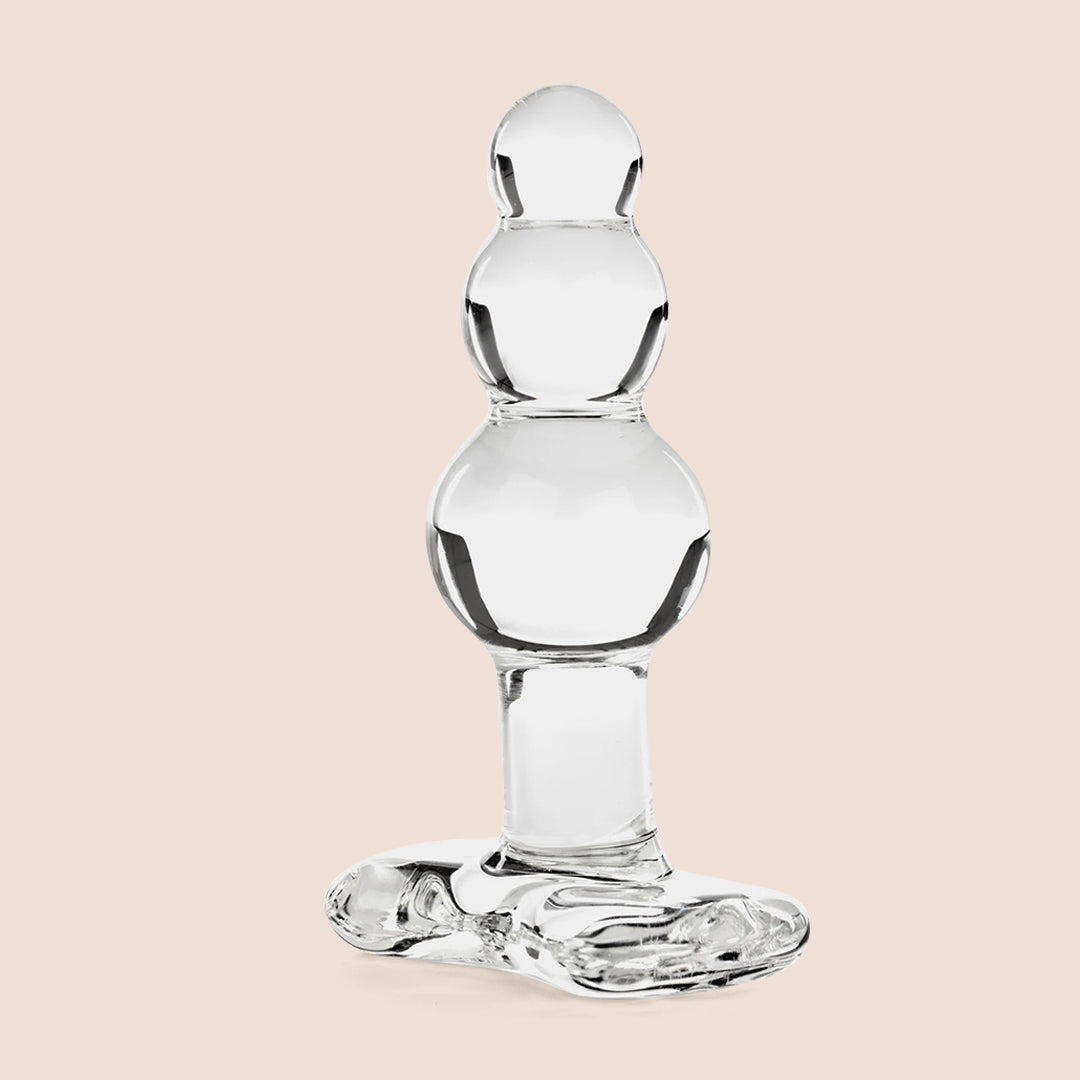 Icicles No. 47 Glass Plug - Premium Glass Body Jewelry for Stretching & Piercing | Perfect for Ear Gauges, Septum & Labret Piercings | Hypoallergenic & Comfortable Wear