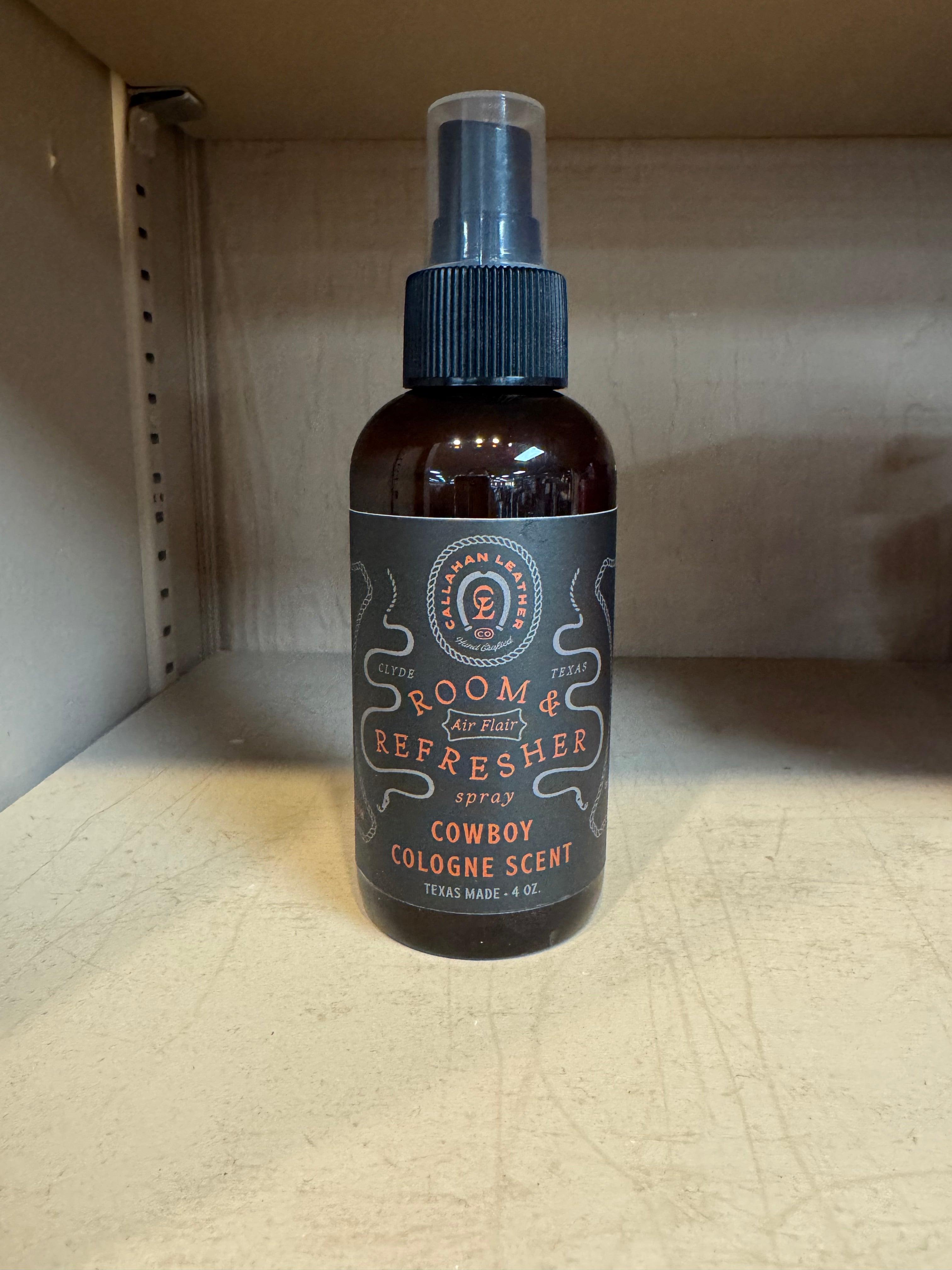 CL Room & Refresher Spray Cowboy Cologne - Long Lasting Men's Fragrance for Home, Office & Outdoor Adventures