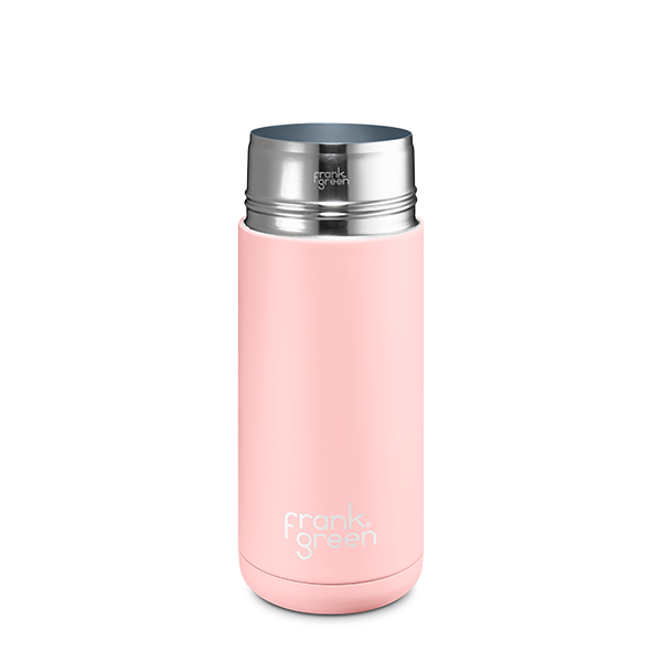 16oz Ceramic Reusable Coffee Cup with Lid - 475ml Insulated Travel Mug for Hot & Cold Drinks - Perfect for Office, Commuting, and Outdoor Activities