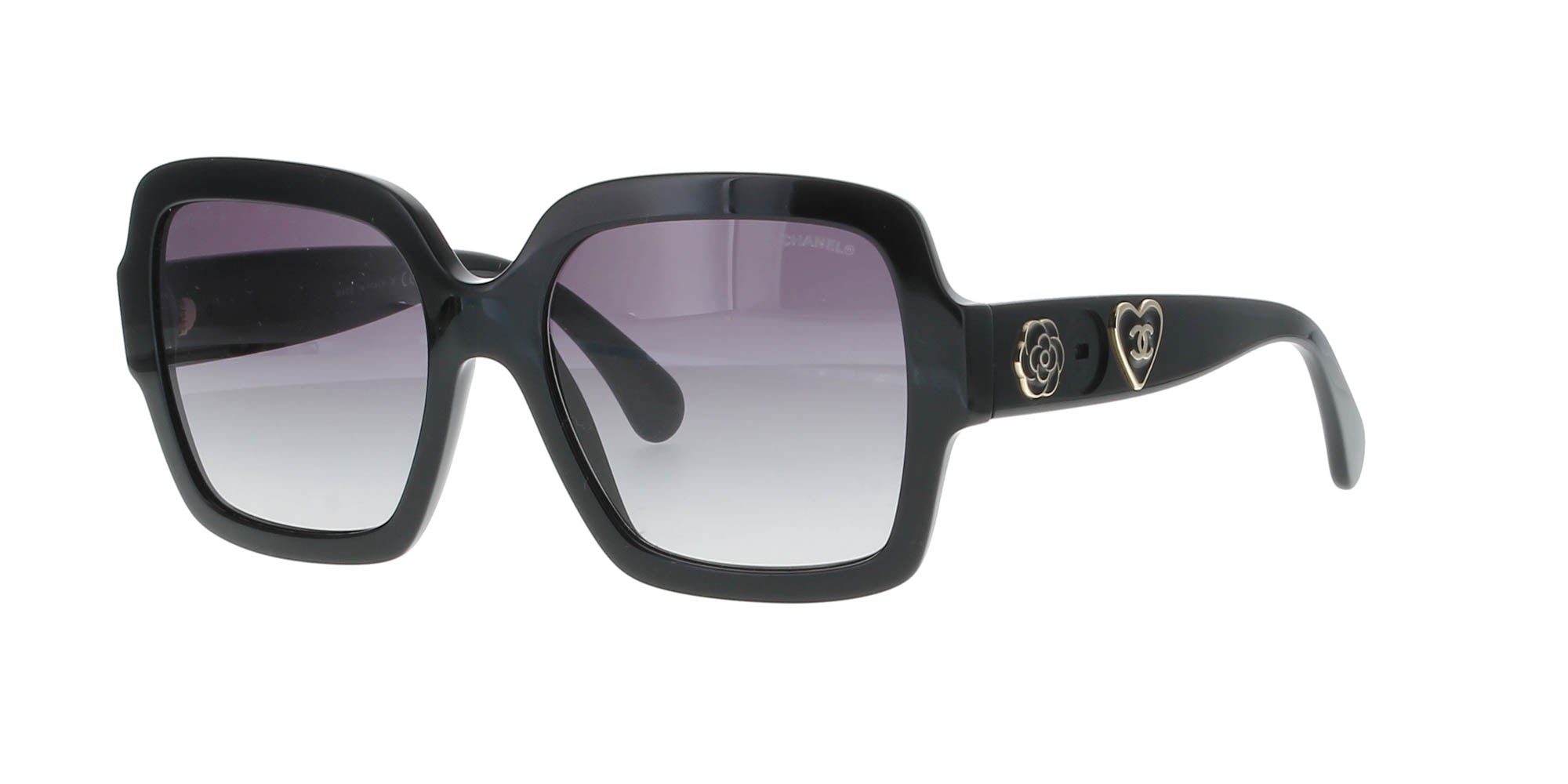 Chanel Square Sunglasses for Women - Classic Luxury Designer Shades with UV Protection - Perfect for Beach, Driving & Fashion Outfits