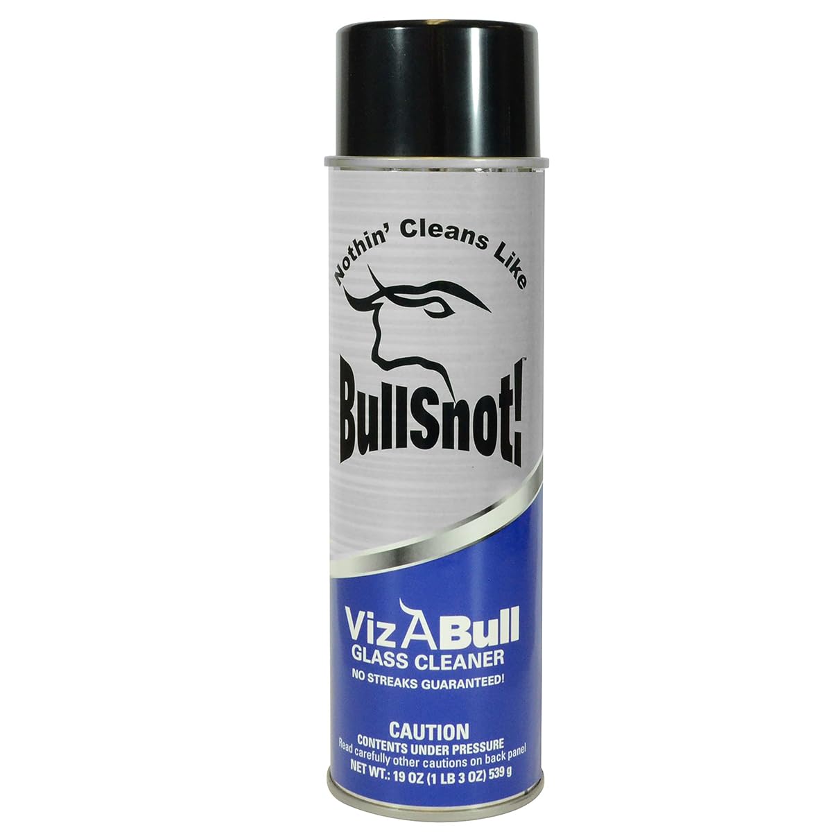 VizABull Glass Cleaner 10899014 - Premium Car Window Cleaner & Glass Cleaner Spray for Auto, Truck & Home - 19oz Detail Spray for Streak-Free Shine on Windows, Mirrors & Glass Surfaces