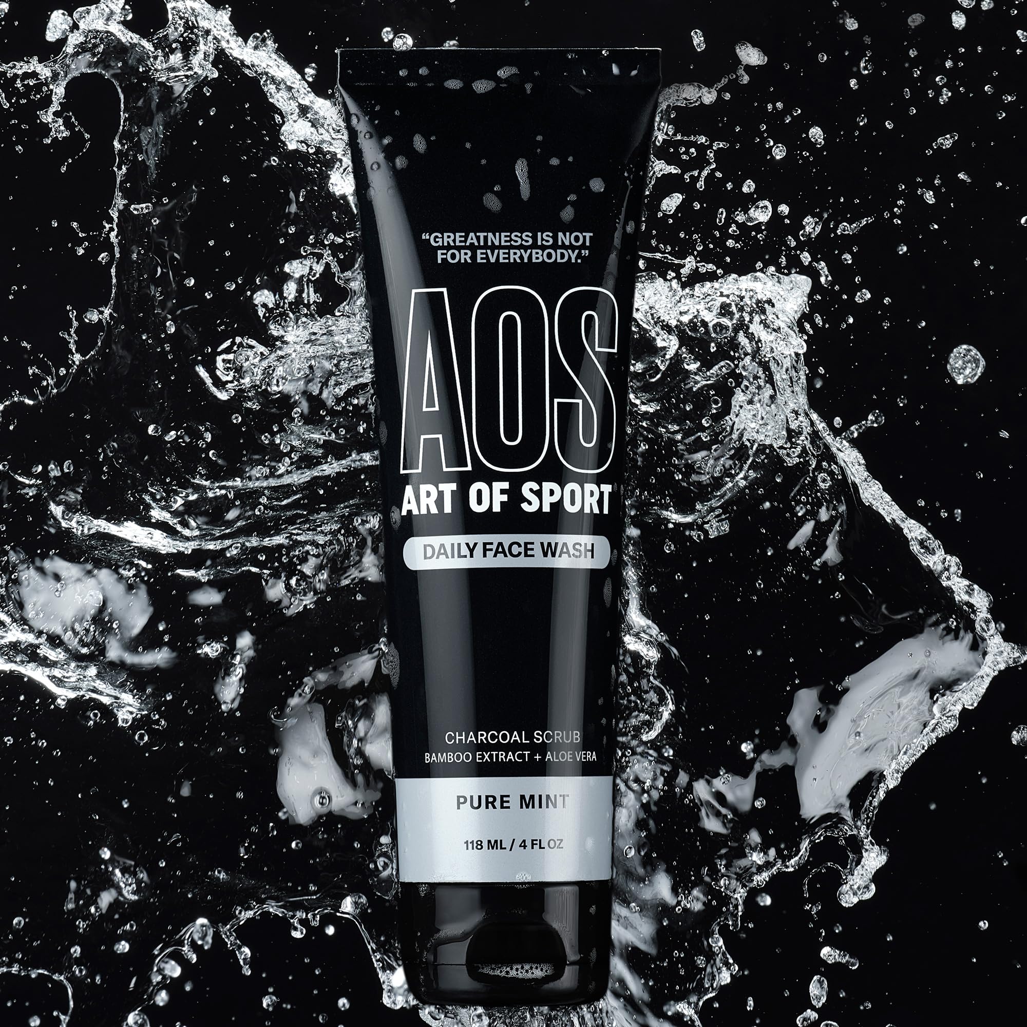 Art of Sport Men's Skincare Bundle: Daily Face Wash & Lotion (4oz) + 2-in-1 Charcoal Body Wash & Shampoo + Aluminum-Free Antiperspirant Deodorant - Victory Scent | Gym, Workout & Post-Game Recovery Essentials