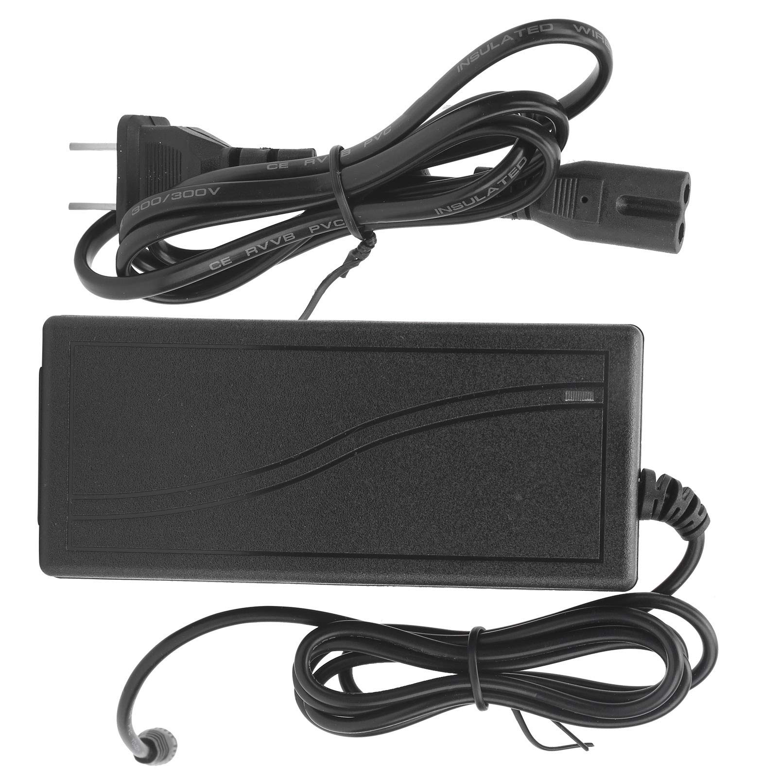 42V 1.5A Lithium Battery Charger with US Plug (100-240V) - Fast Electric Scooter Charging Adapter | Perfect for Xiaomi, Segway & Hoverboard Scooters | Home & Commuter Use