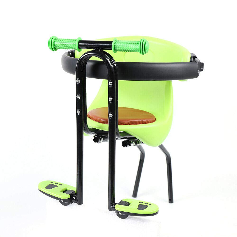 LOYALHEARTDY Front Mount Kids Bike Seat - Adjustable & Portable Child Bicycle Seat for 1-6 Year Olds - Fits Most Adult Bikes - Perfect for Family Cycling, Commuting & Outdoor Adventures